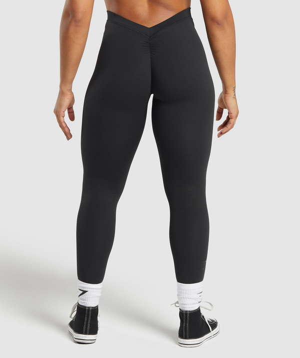 Lifting Dipped Waistband Leggings