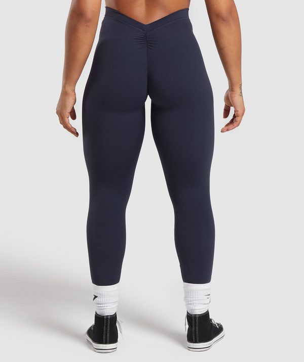 Lifting Dipped Waistband Leggings