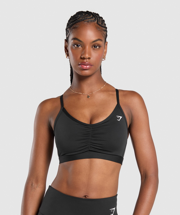 Ruched Sports Bra