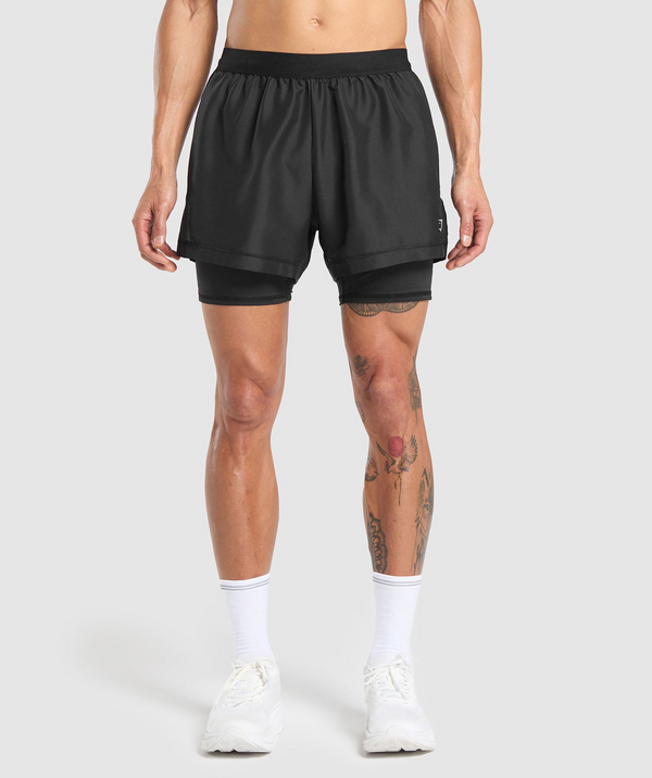 Running 2 in 1 Shorts