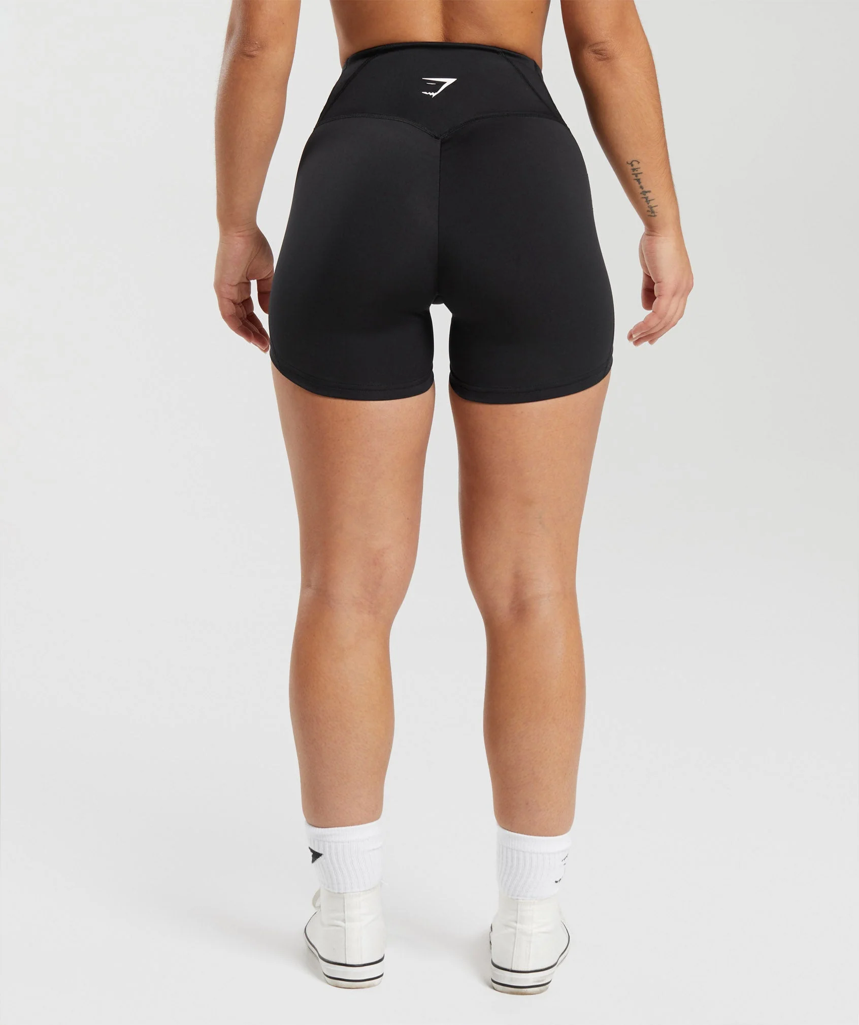 Gymshark GS Power High Rise Shorts - Black - Image 3