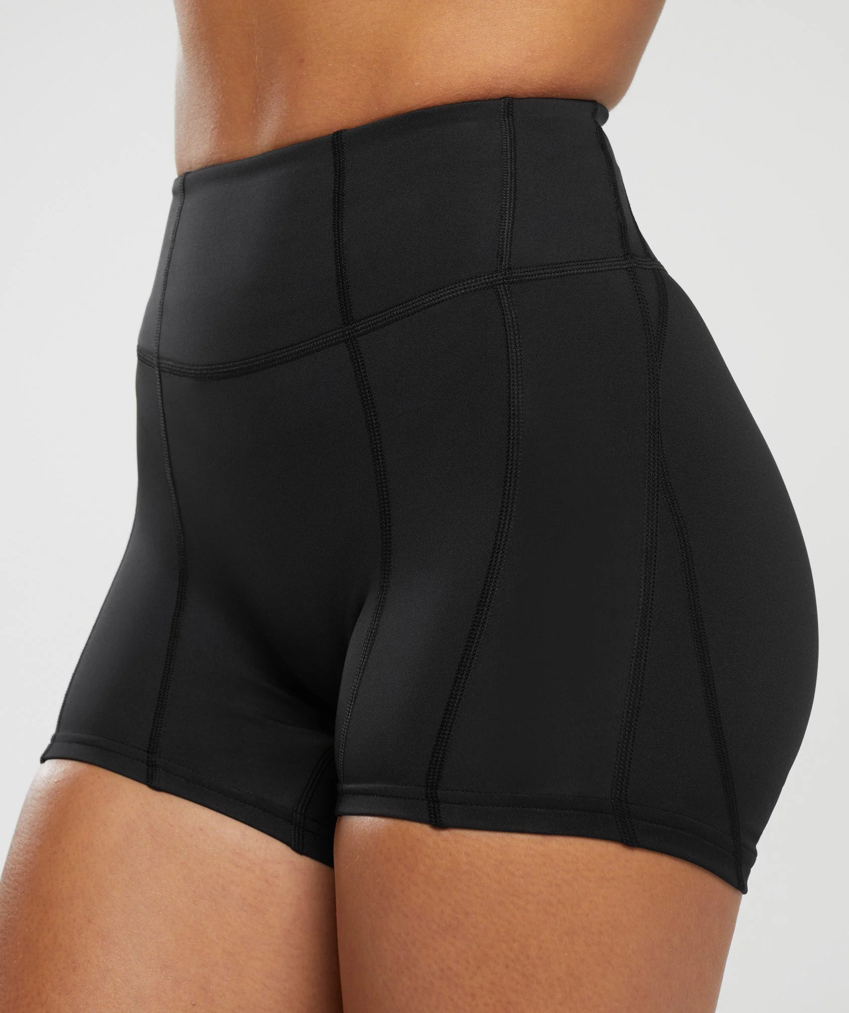 Gymshark GS Power High Rise Shorts - Black - Image 5