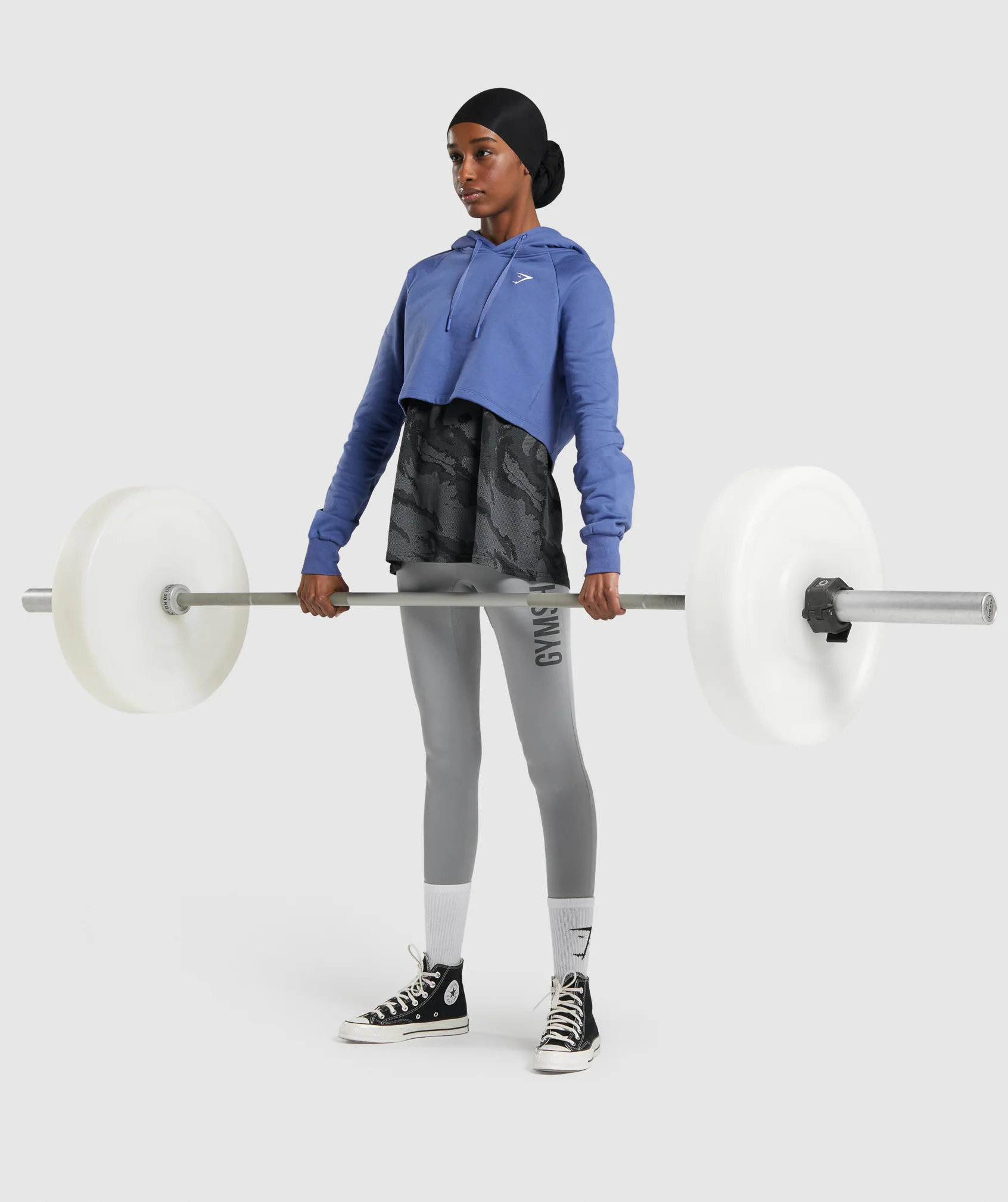 GS Power Leggings - Smokey Grey - Image 4