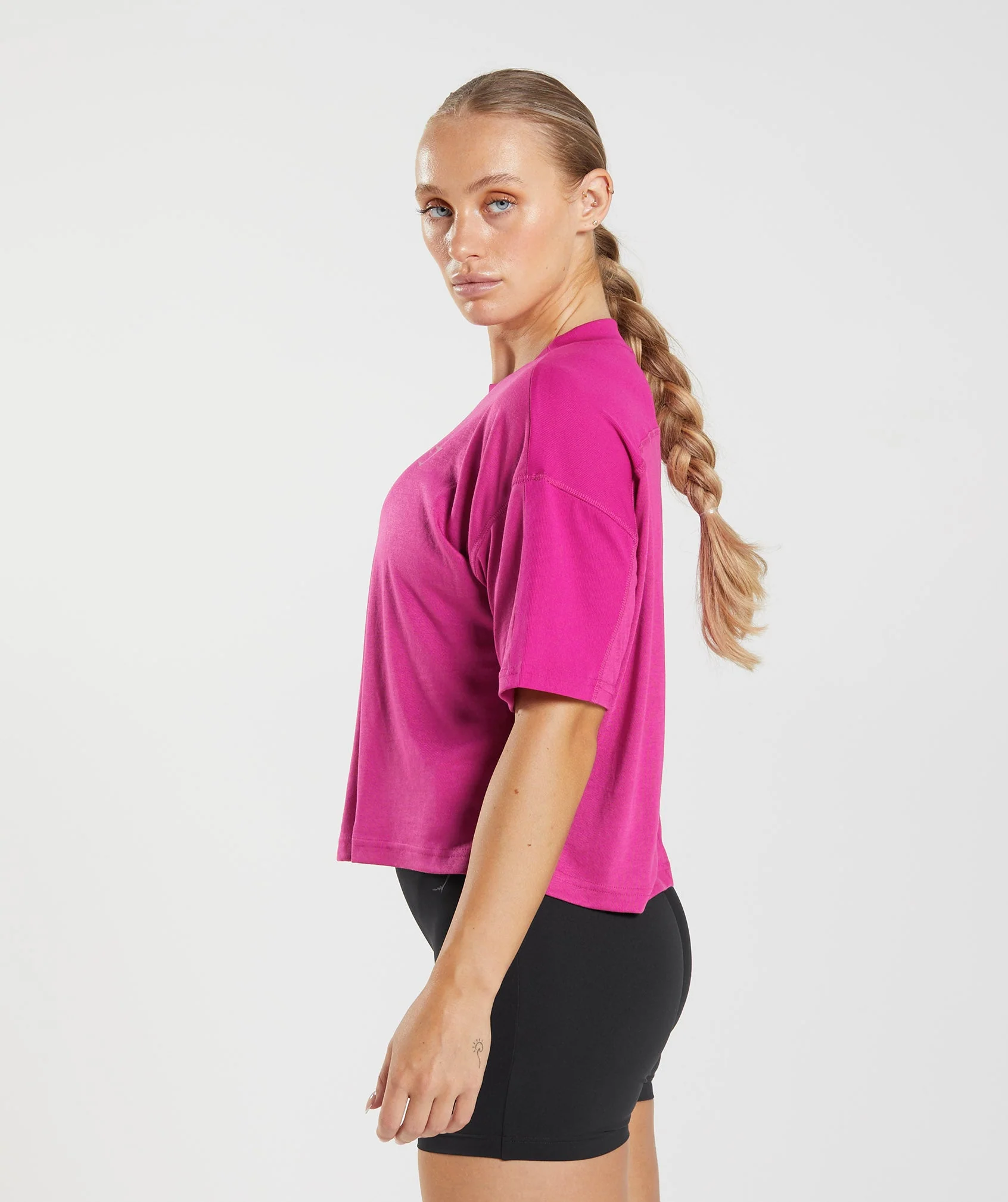 GS Power Midi Top - Magenta Pink - Image 3