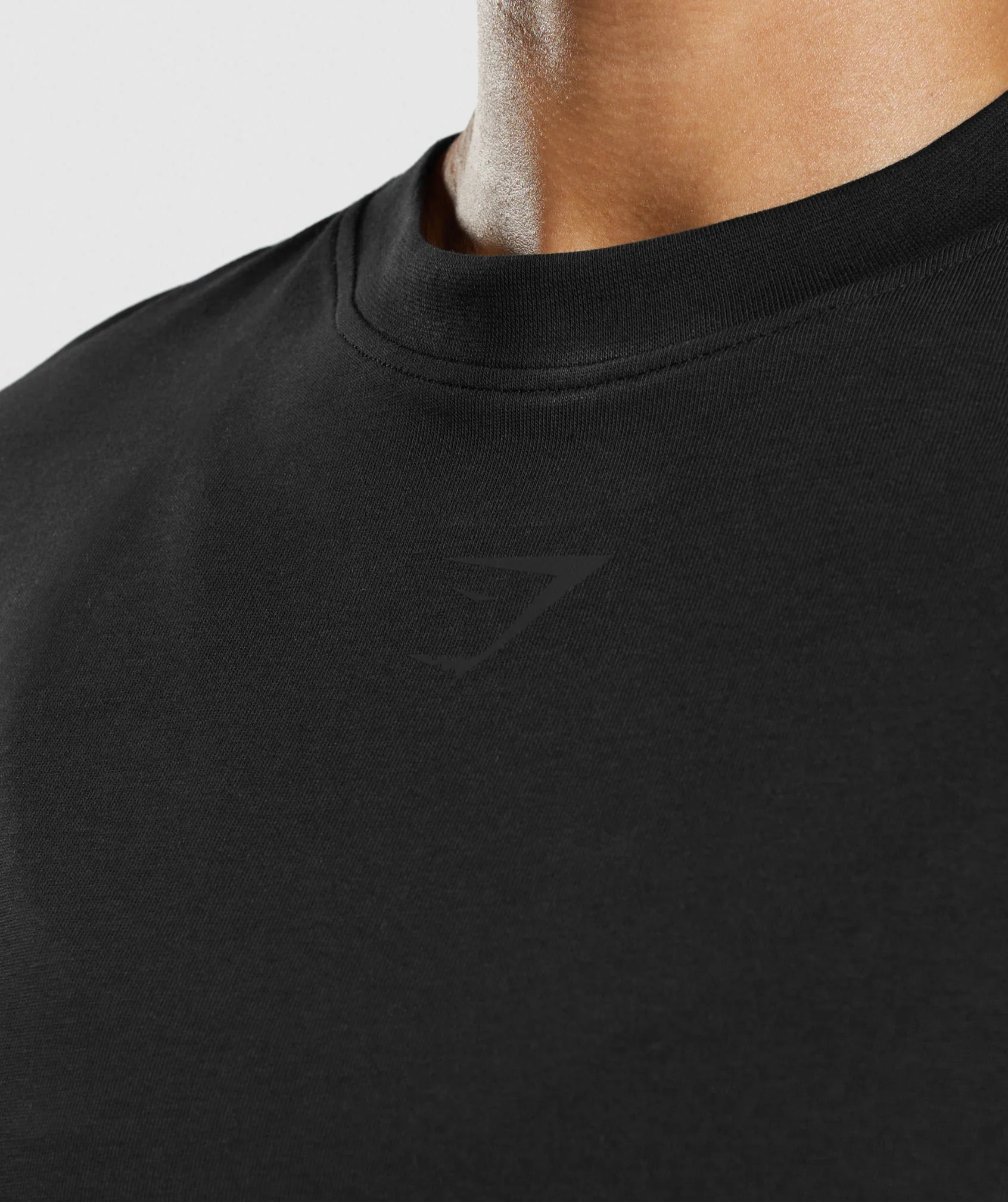 Gymshark GS Power Oversized T-Shirt - Black - Image 5