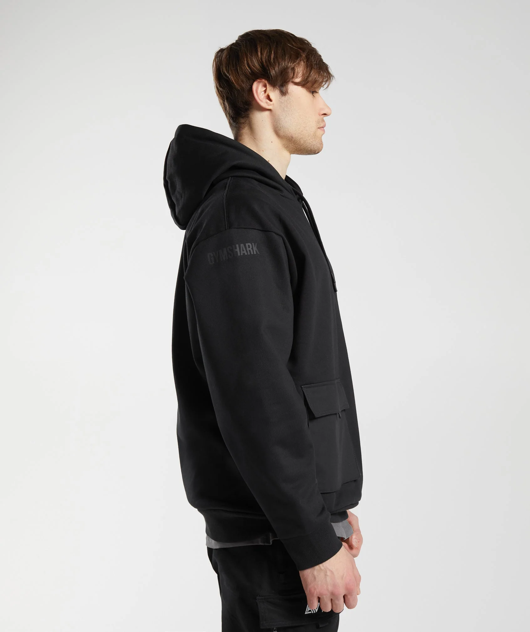 GS x David Laid Hoodie - Black - Image 2