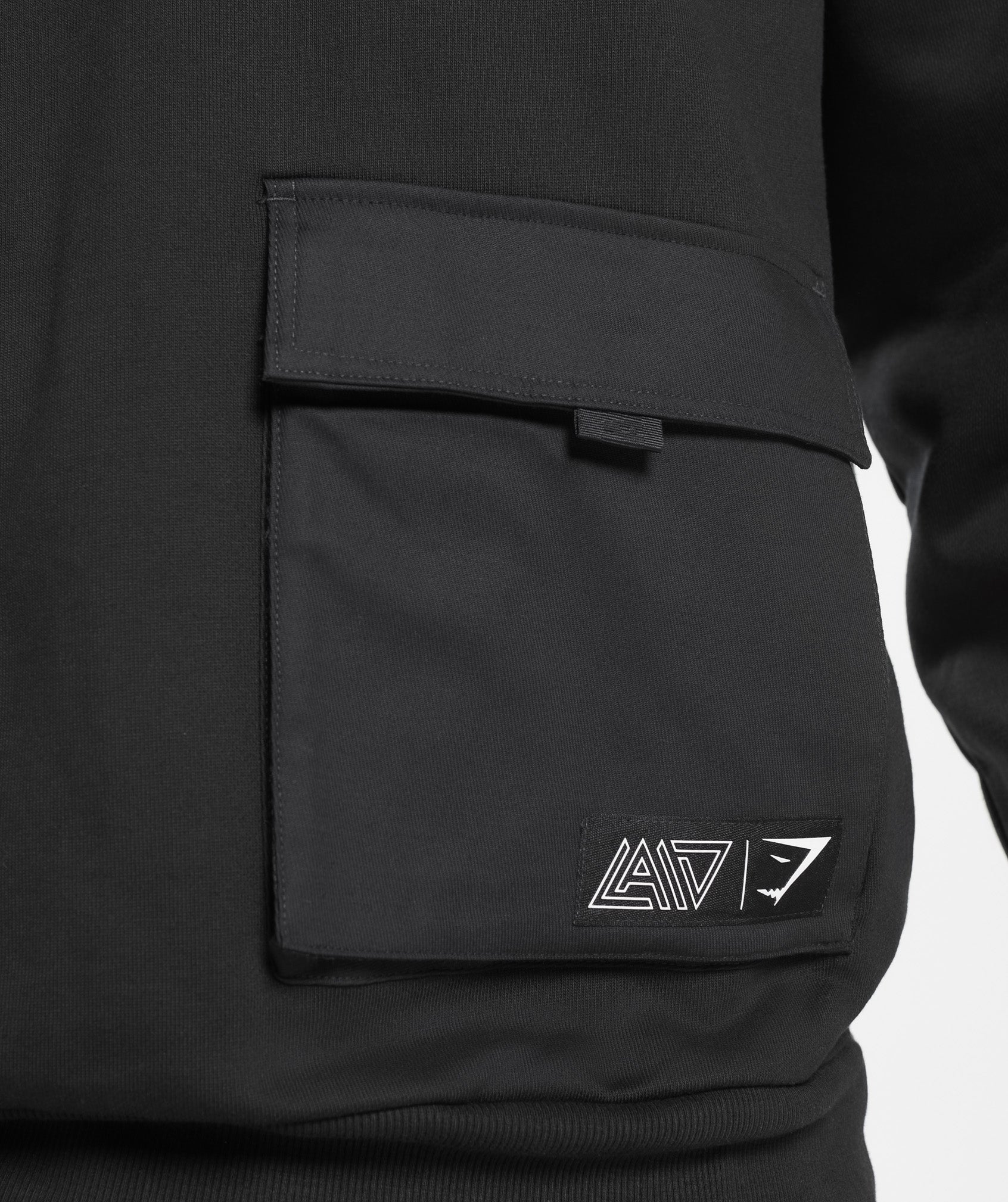 GS x David Laid Hoodie - Black - Image 6