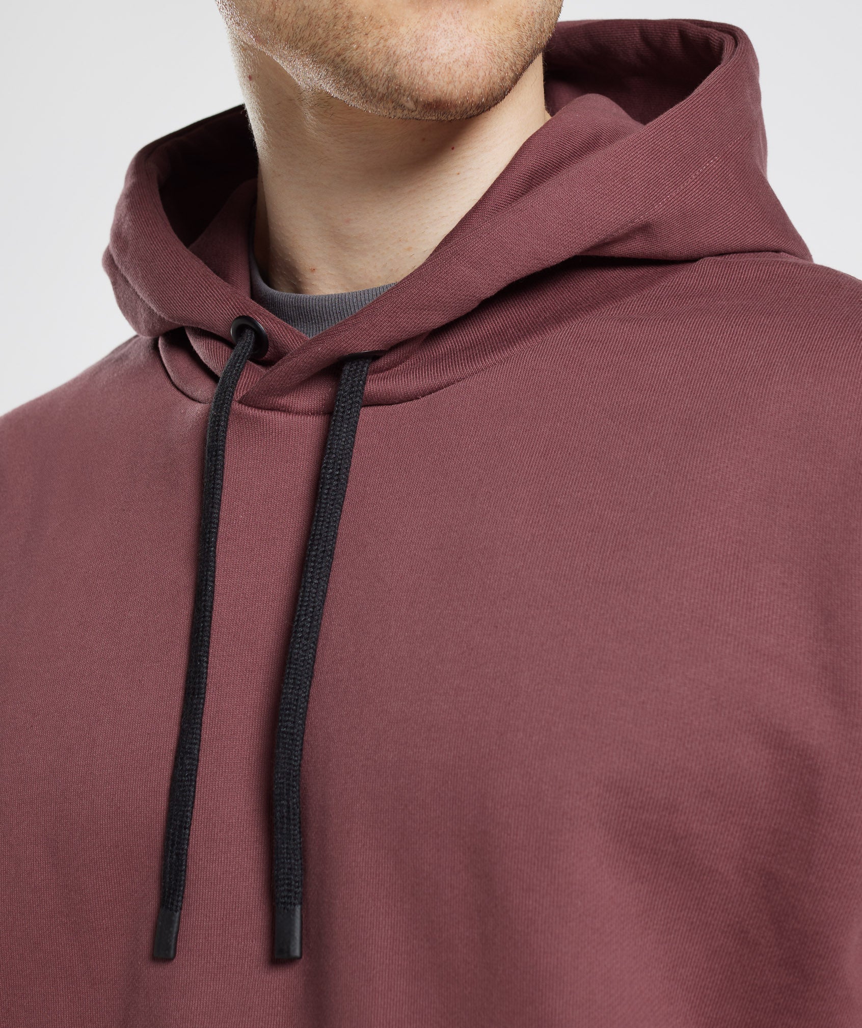 GS x David Laid Hoodie - Magenta Brown - Image 5