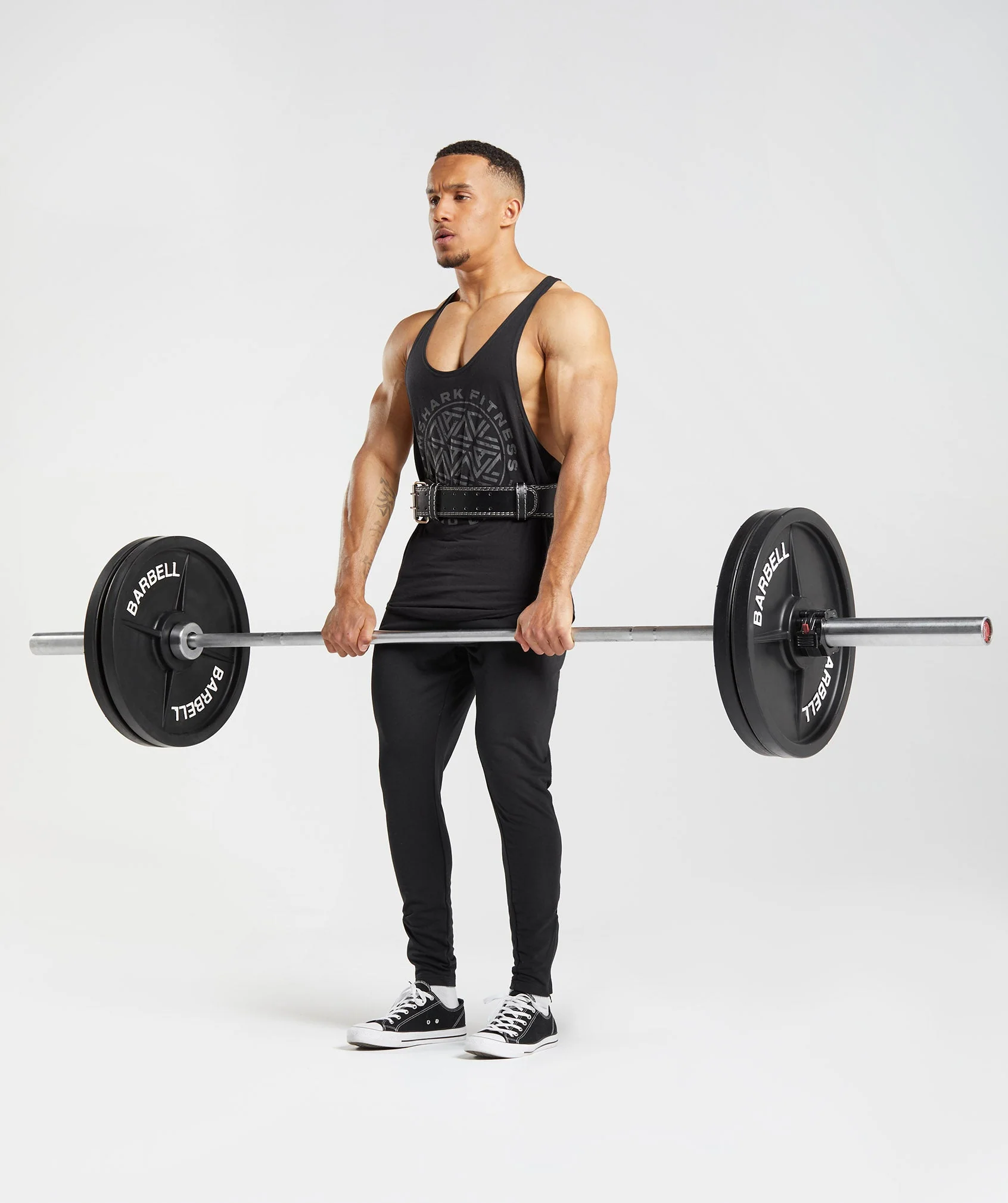 Gymshark x David Laid Stringer - Black - Image 5