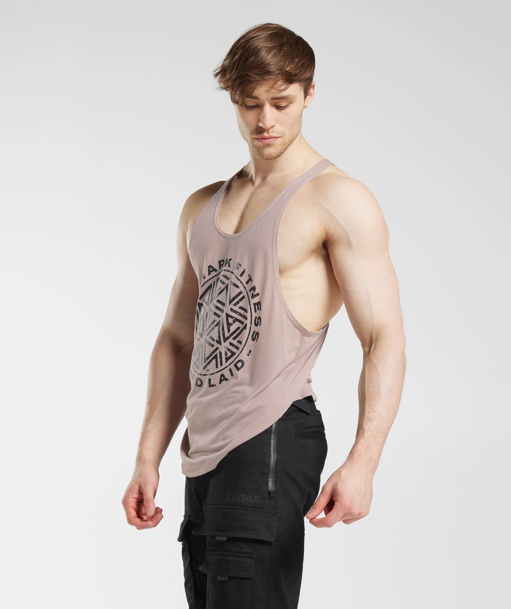 Gymshark x David Laid Stringer - Modern Blush Pink - Image 3