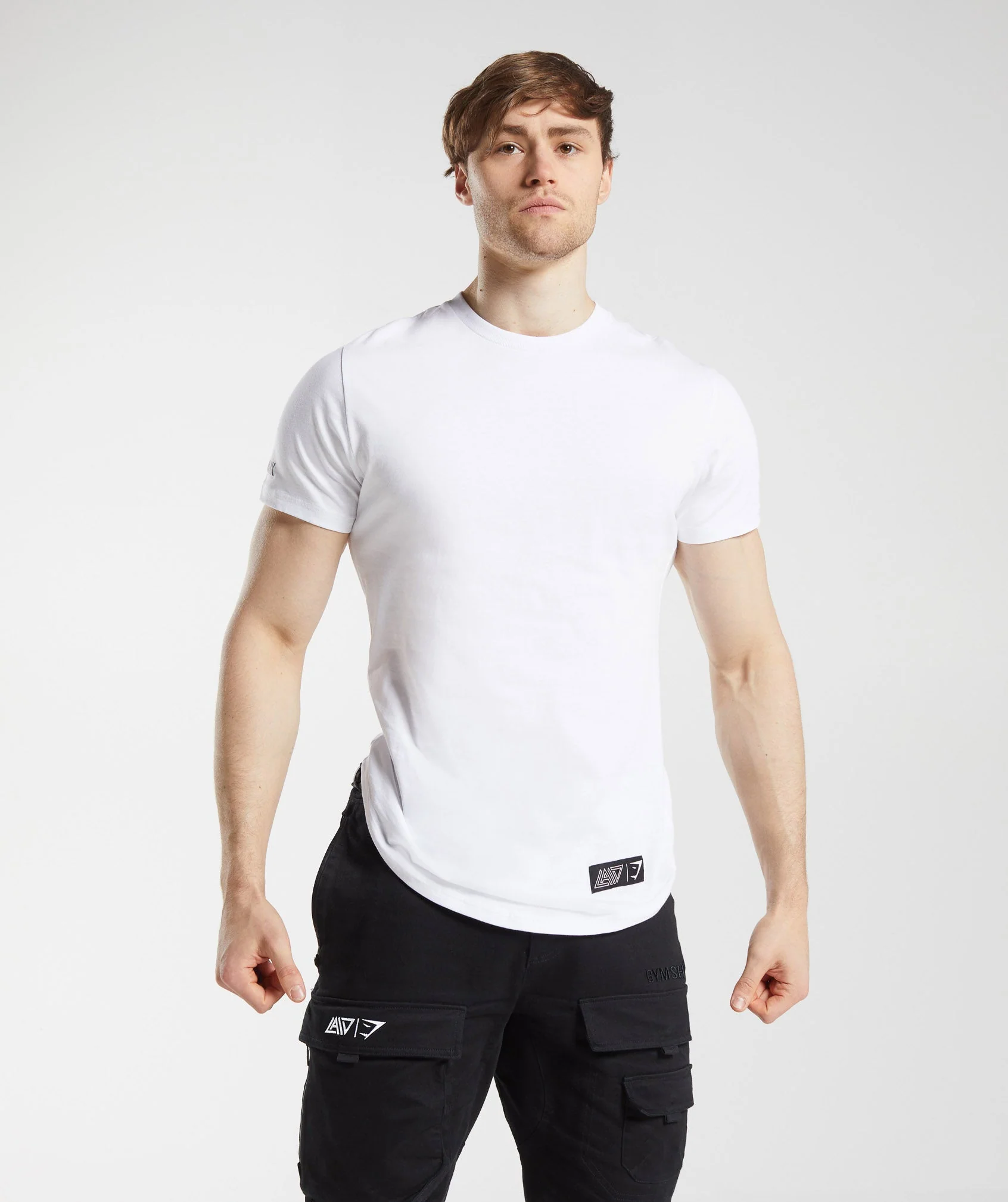 Gymshark x David Laid T-Shirt - White