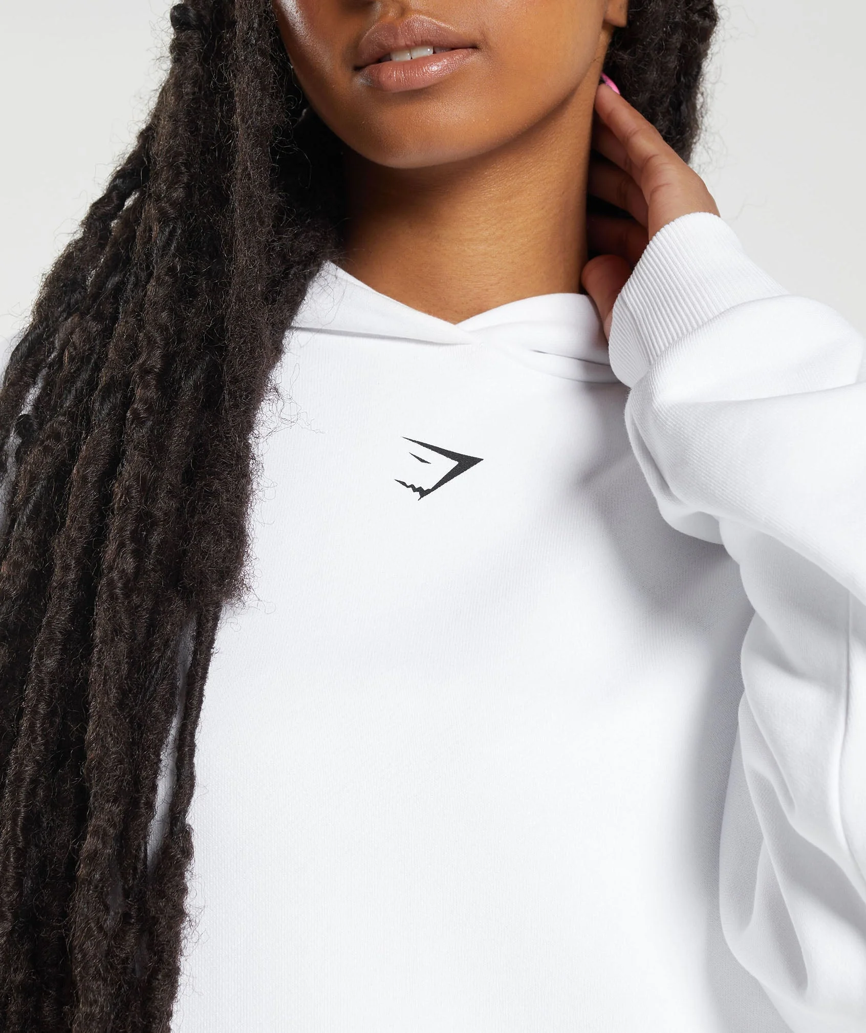 Gymshark x Leana Deeb Oversized Hoodie - White - Image 8