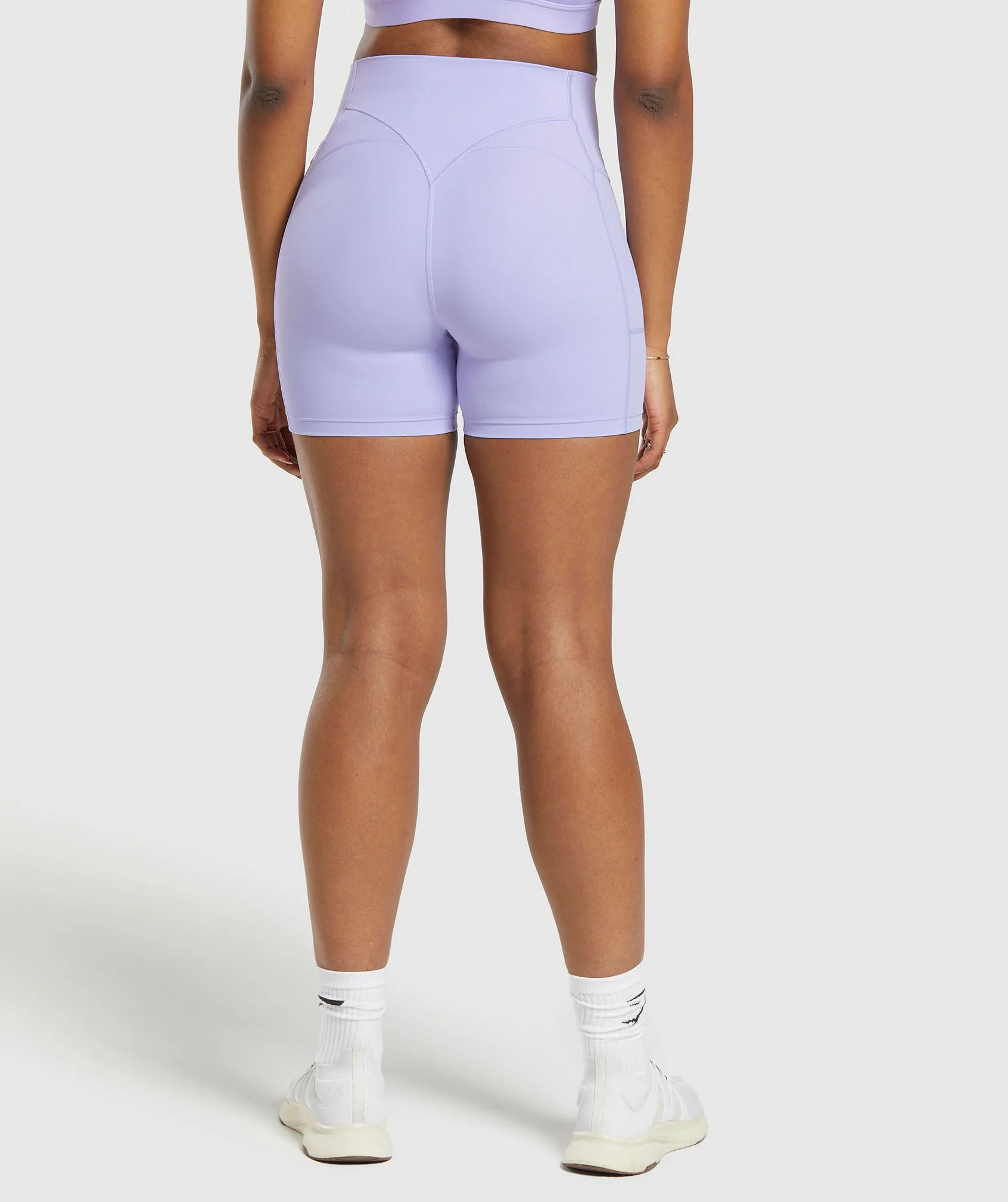 Gymshark LIBBY X GS Shorts - Powdered Lilac - Image 2