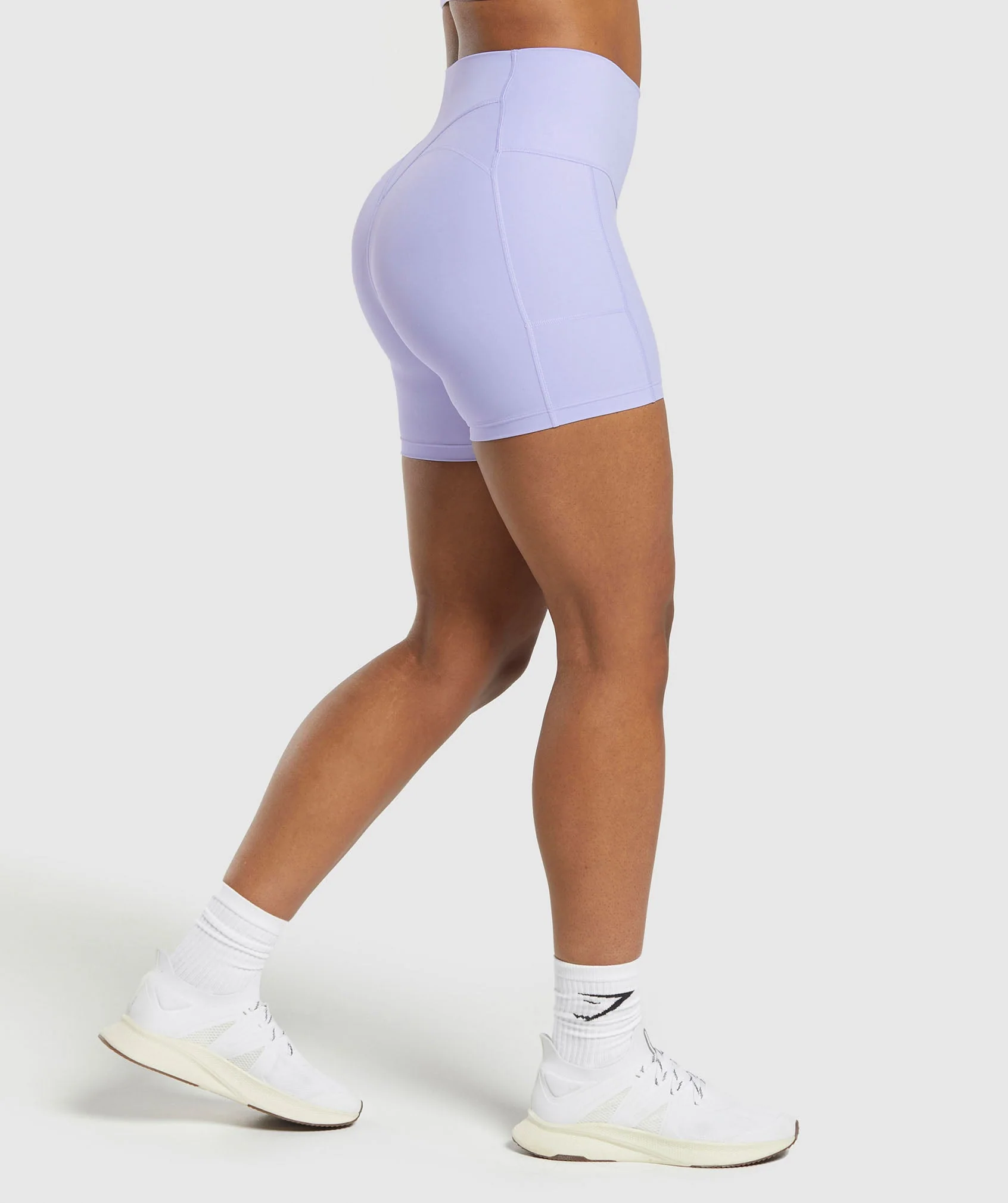 Gymshark LIBBY X GS Shorts - Powdered Lilac - Image 3