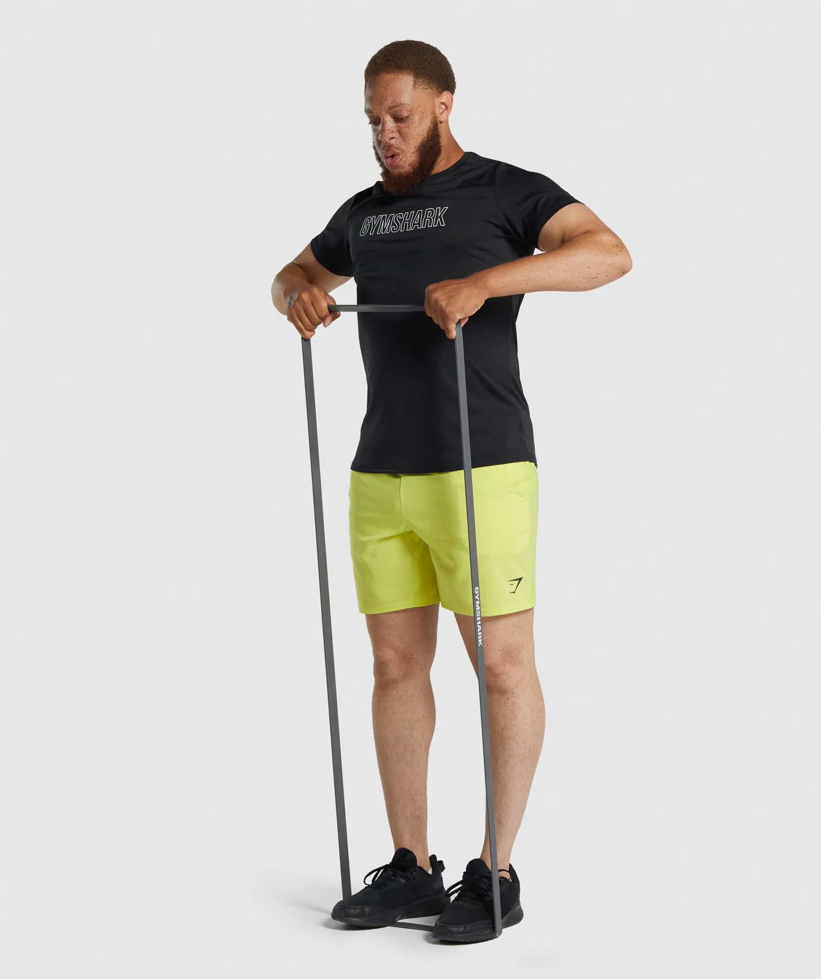 Gymshark 11kg to 36kg Resistance Band - Charcoal - Image 5