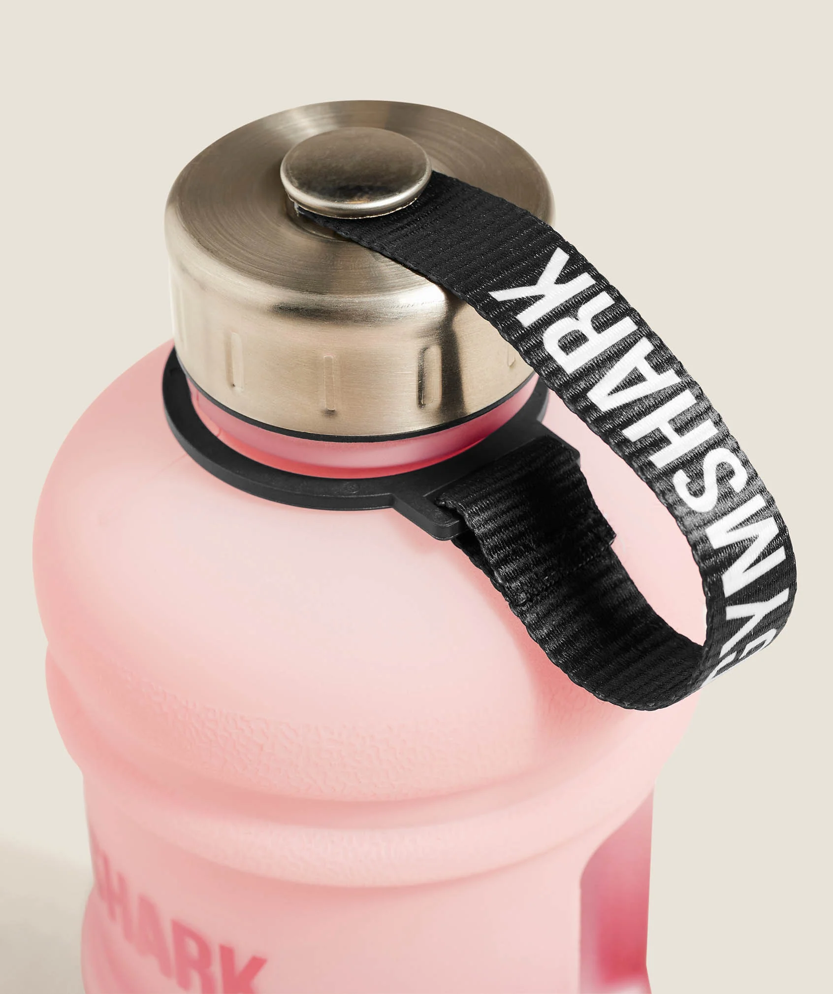 Gymshark 1L Water Bottle - Cloud Pink/Reset Pink - Image 3
