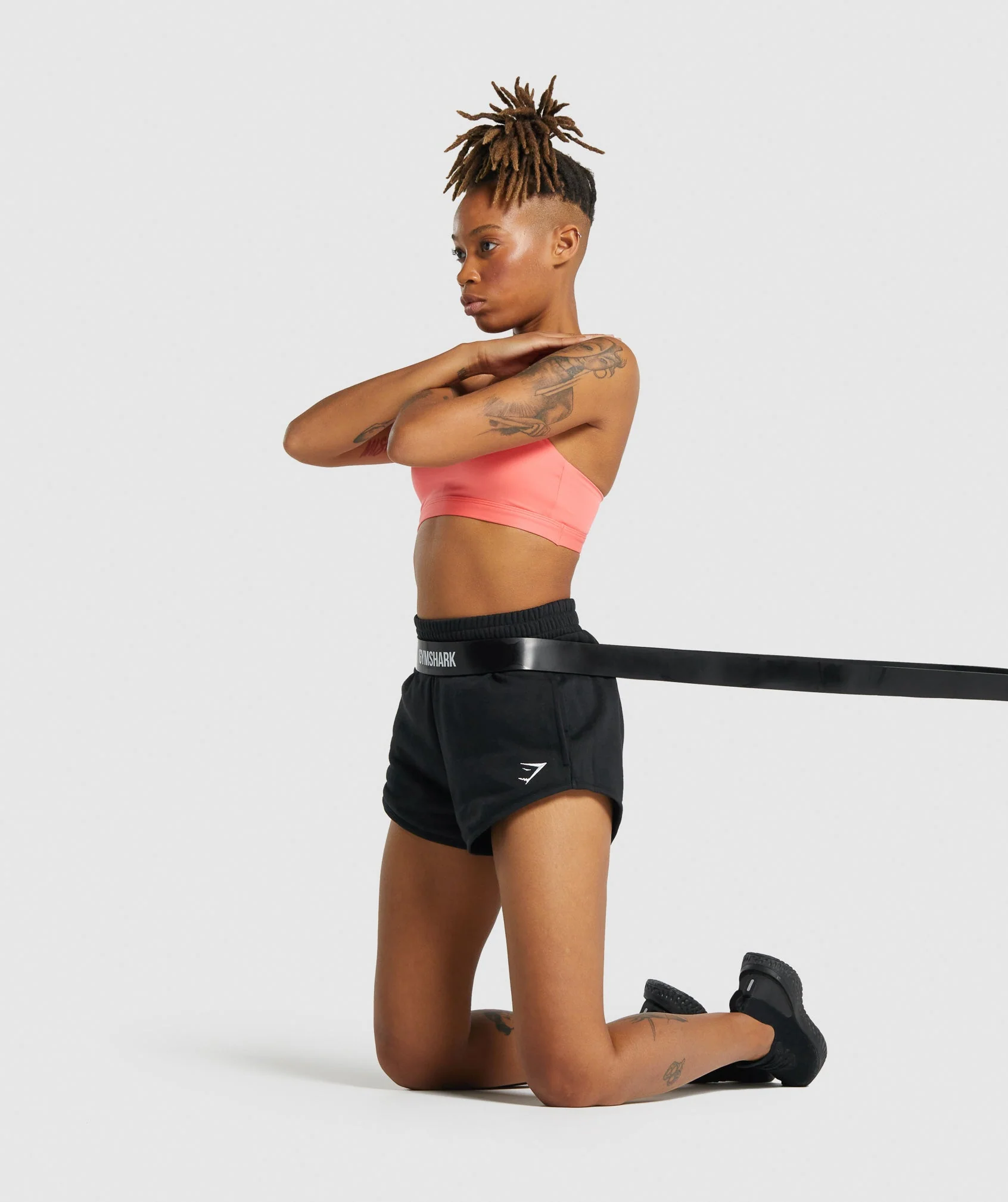 Gymshark 23kg to 54kg Resistance Band - Black - Image 6