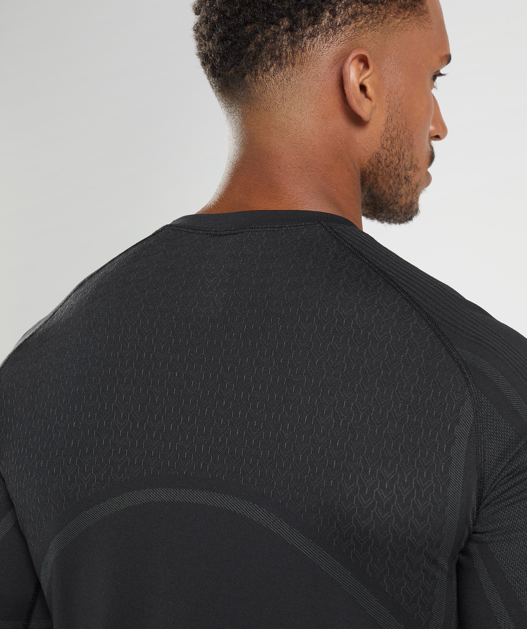 Gymshark 315 Long Sleeve T-Shirt - Black - Image 5