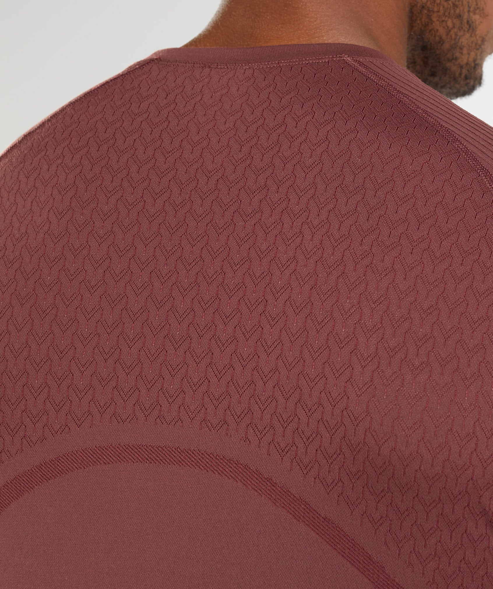 Gymshark 315 Long Sleeve T-Shirt - Cherry Brown - Image 5
