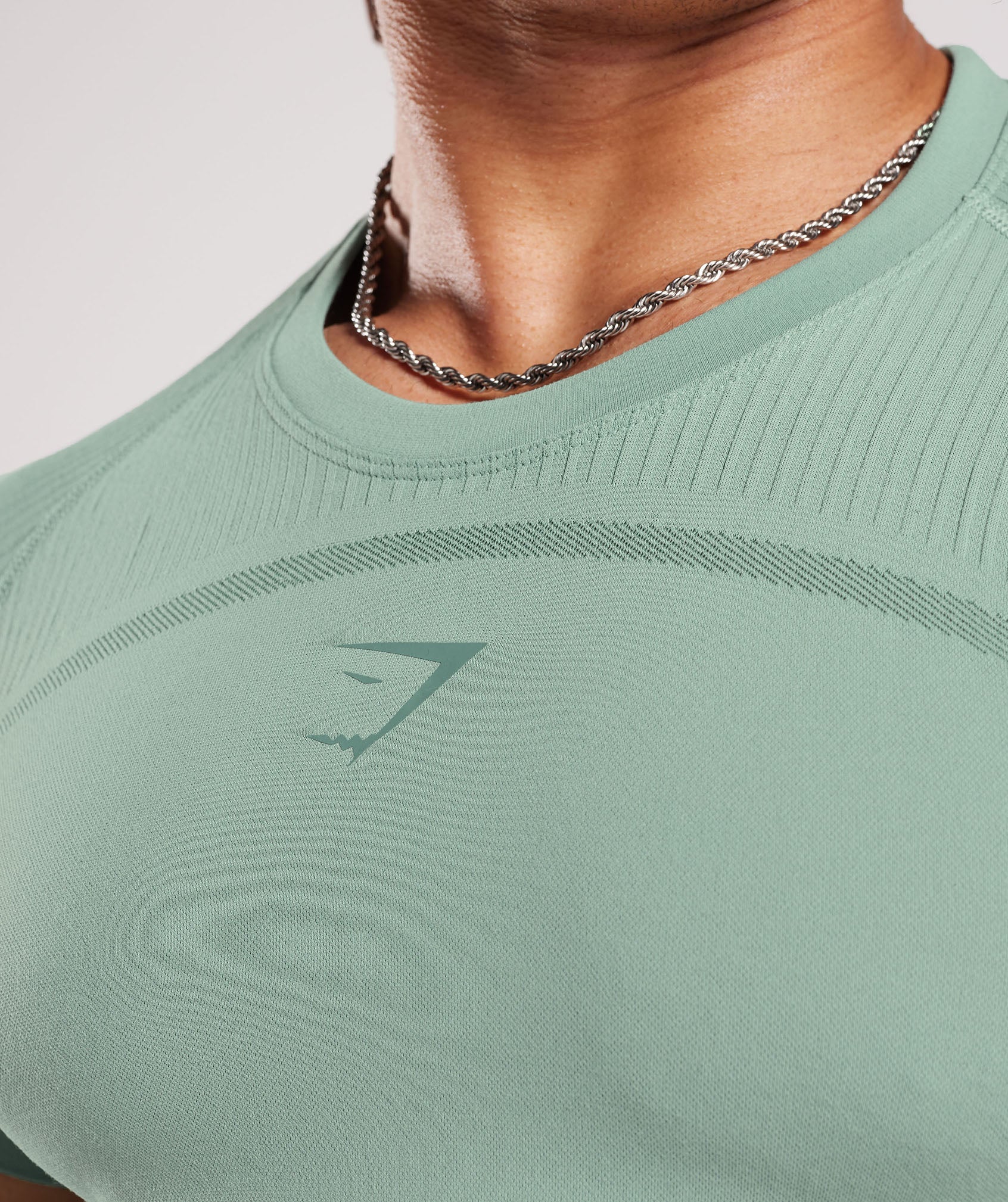 Gymshark 315 Seamless T-Shirt - Frost Teal/Ink Teal - Image 6