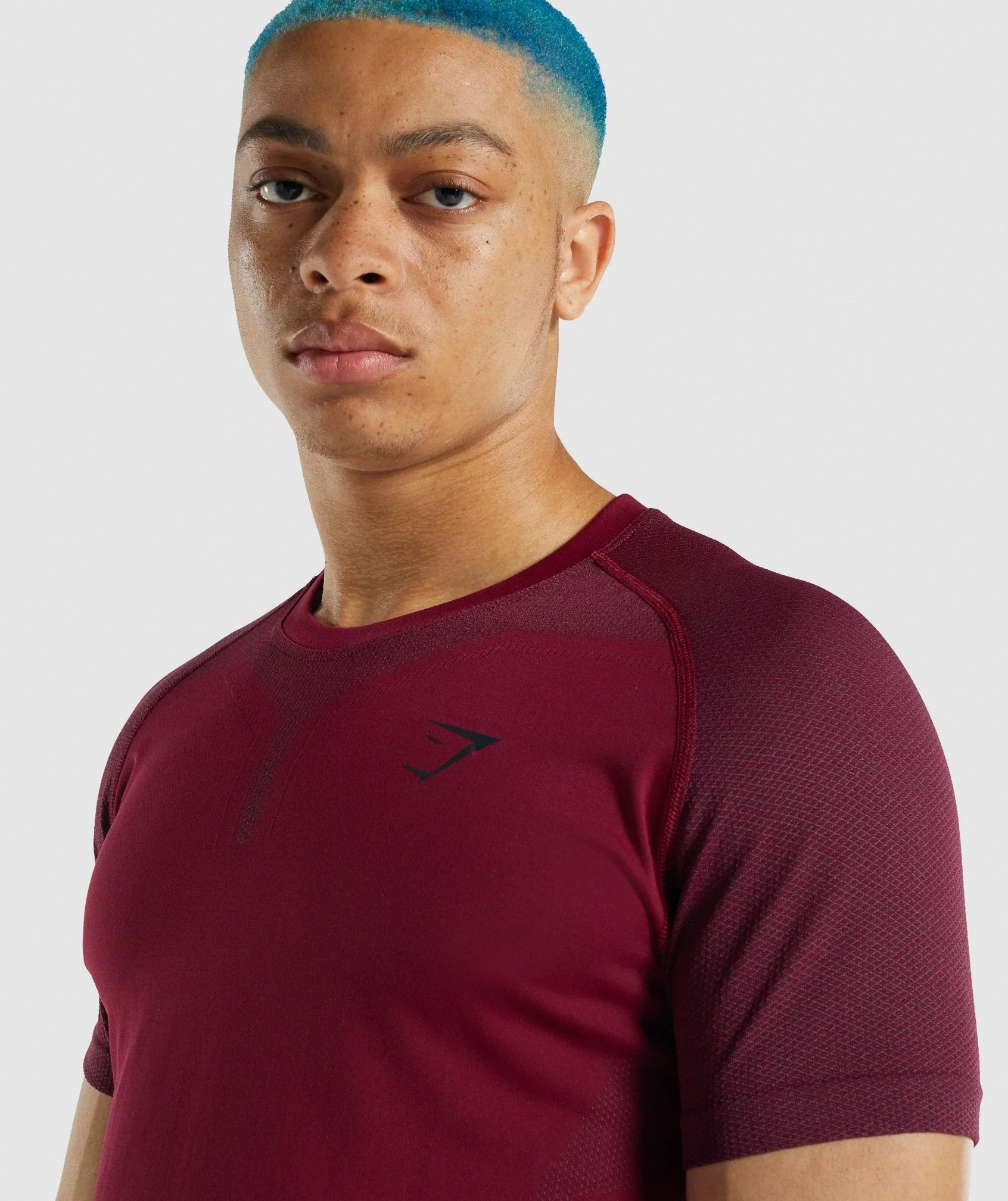 Gymshark 315 T-Shirt - Burgundy - Image 5