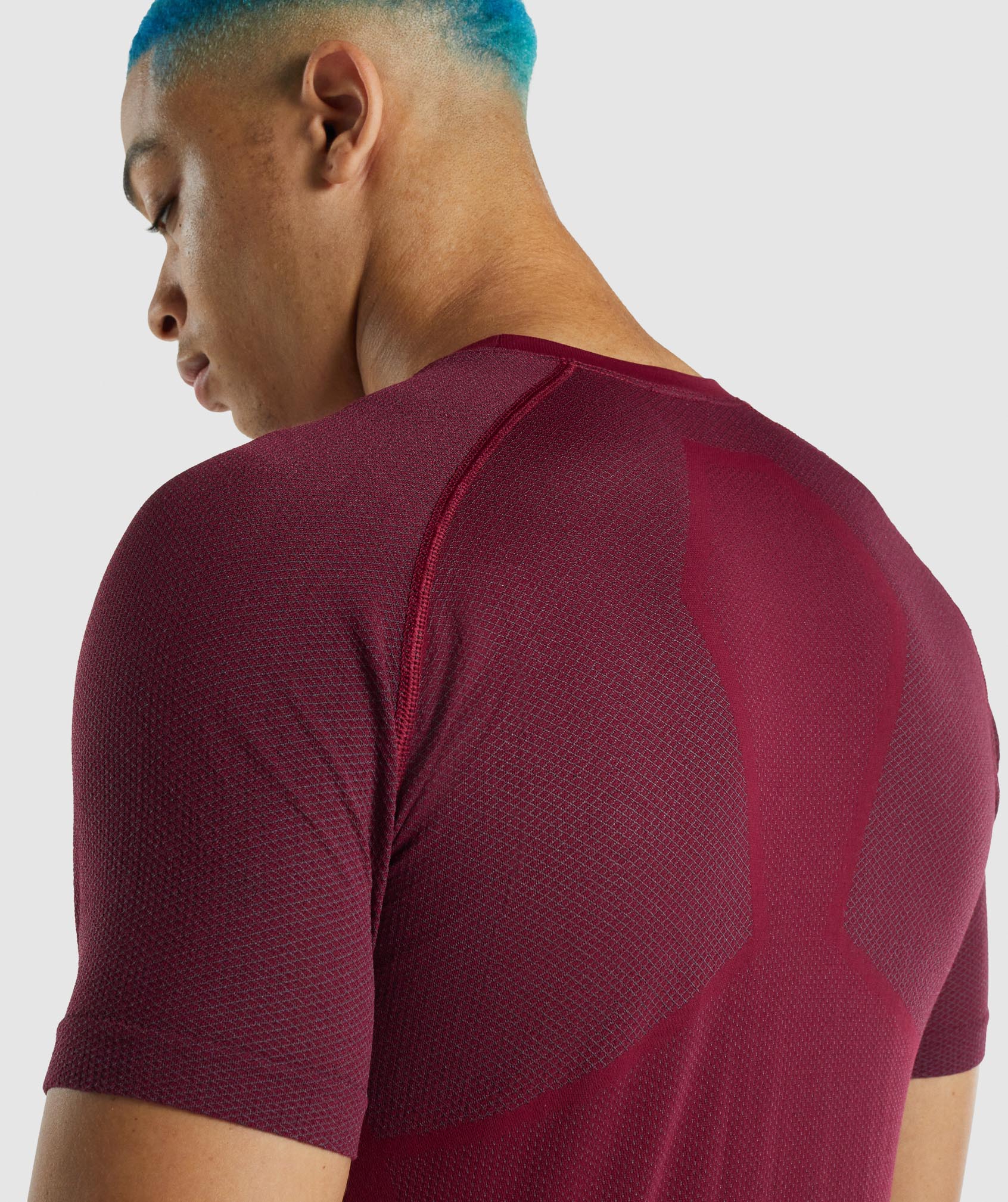 Gymshark 315 T-Shirt - Burgundy - Image 6