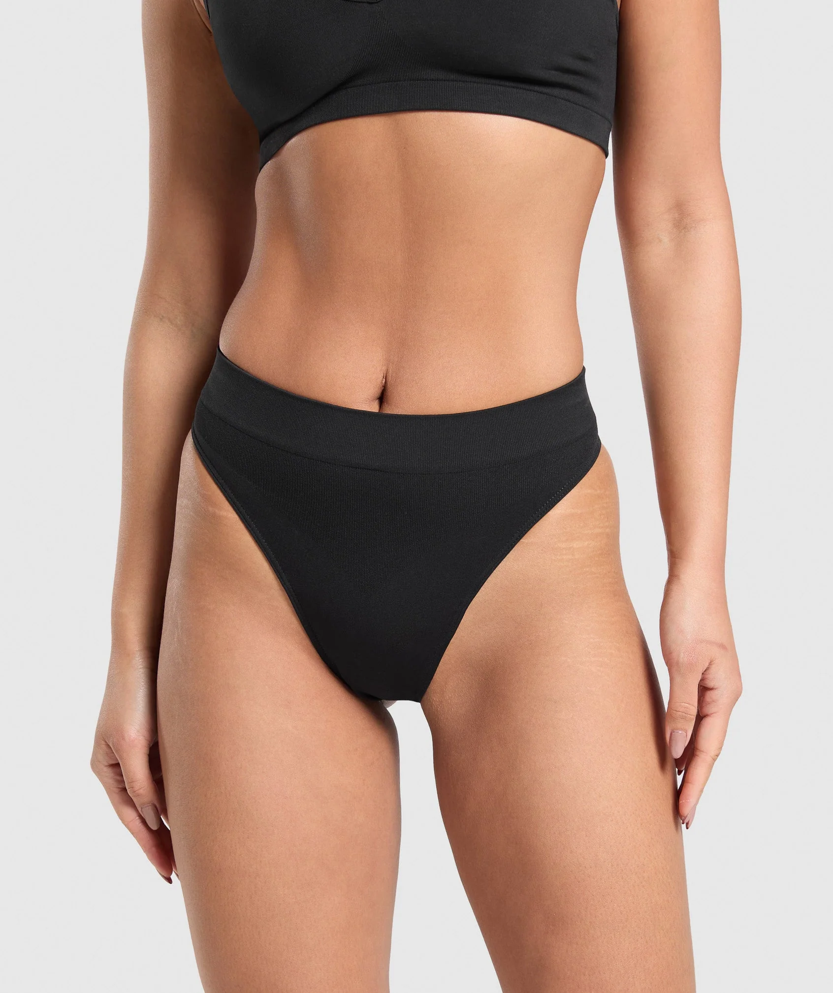 Gymshark 3PK Seamless Underwear Variety Pack - Black - Image 5