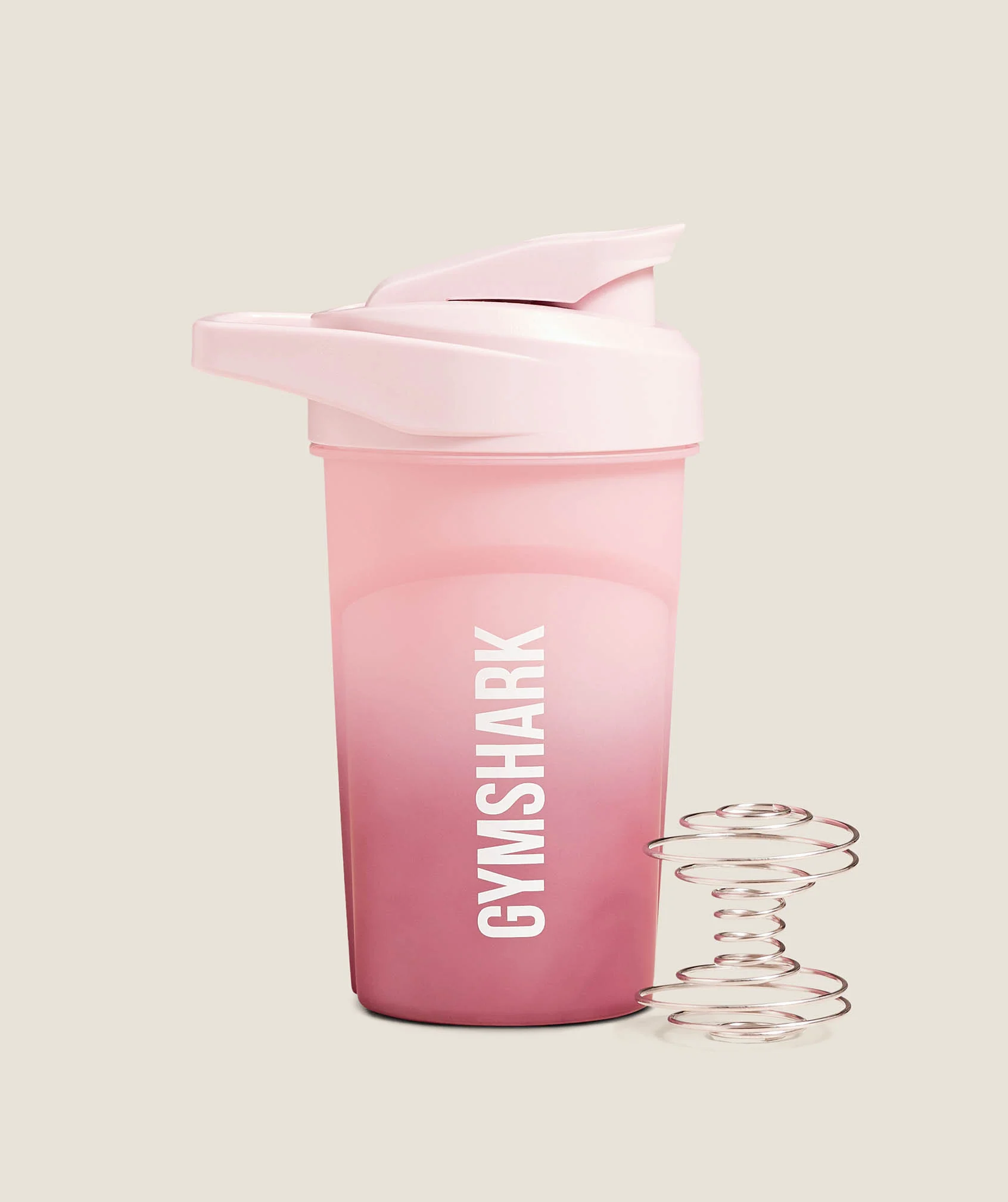 Gymshark 14oz Shaker Bottle - Cloud Pink/Reset Pink - Image 3