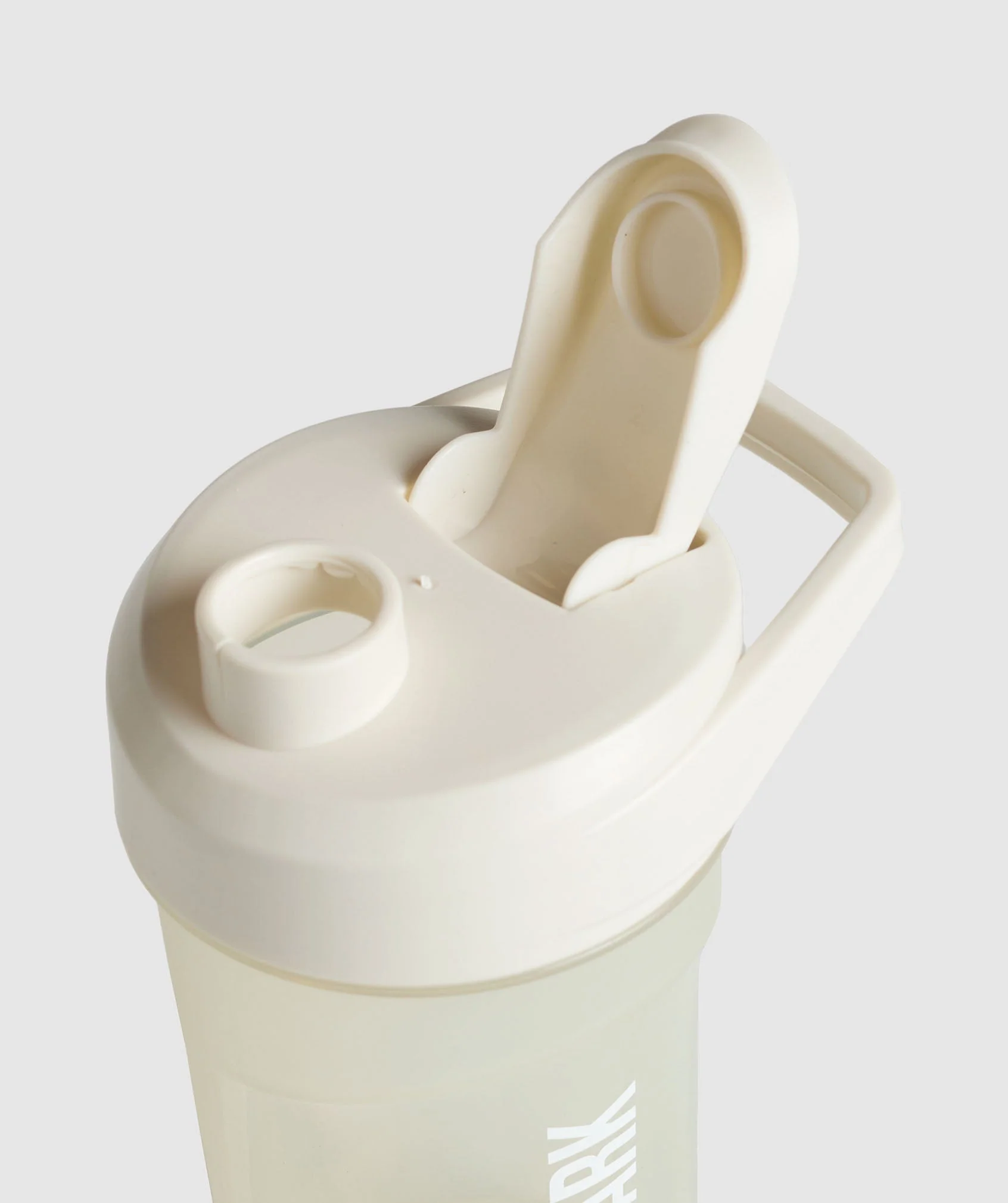 Gymshark 14oz Shaker Bottle - Oat White - Image 2