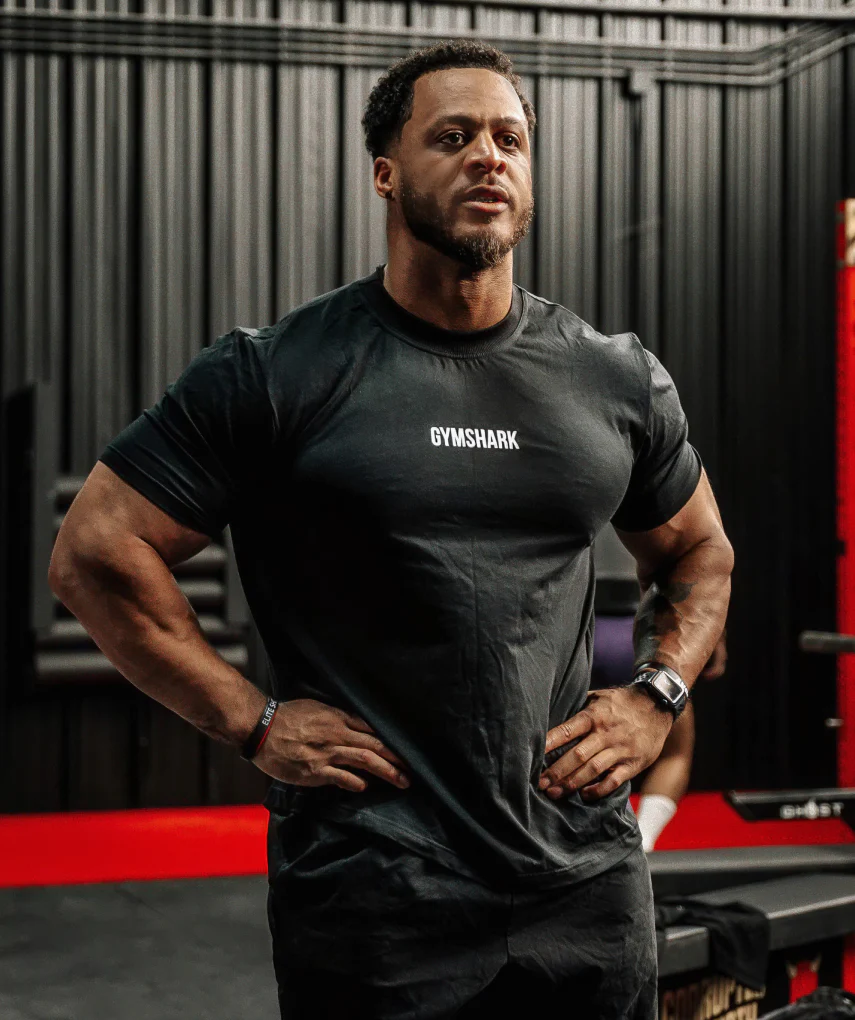 Gymshark 500KG T-Shirt - Black - Image 4
