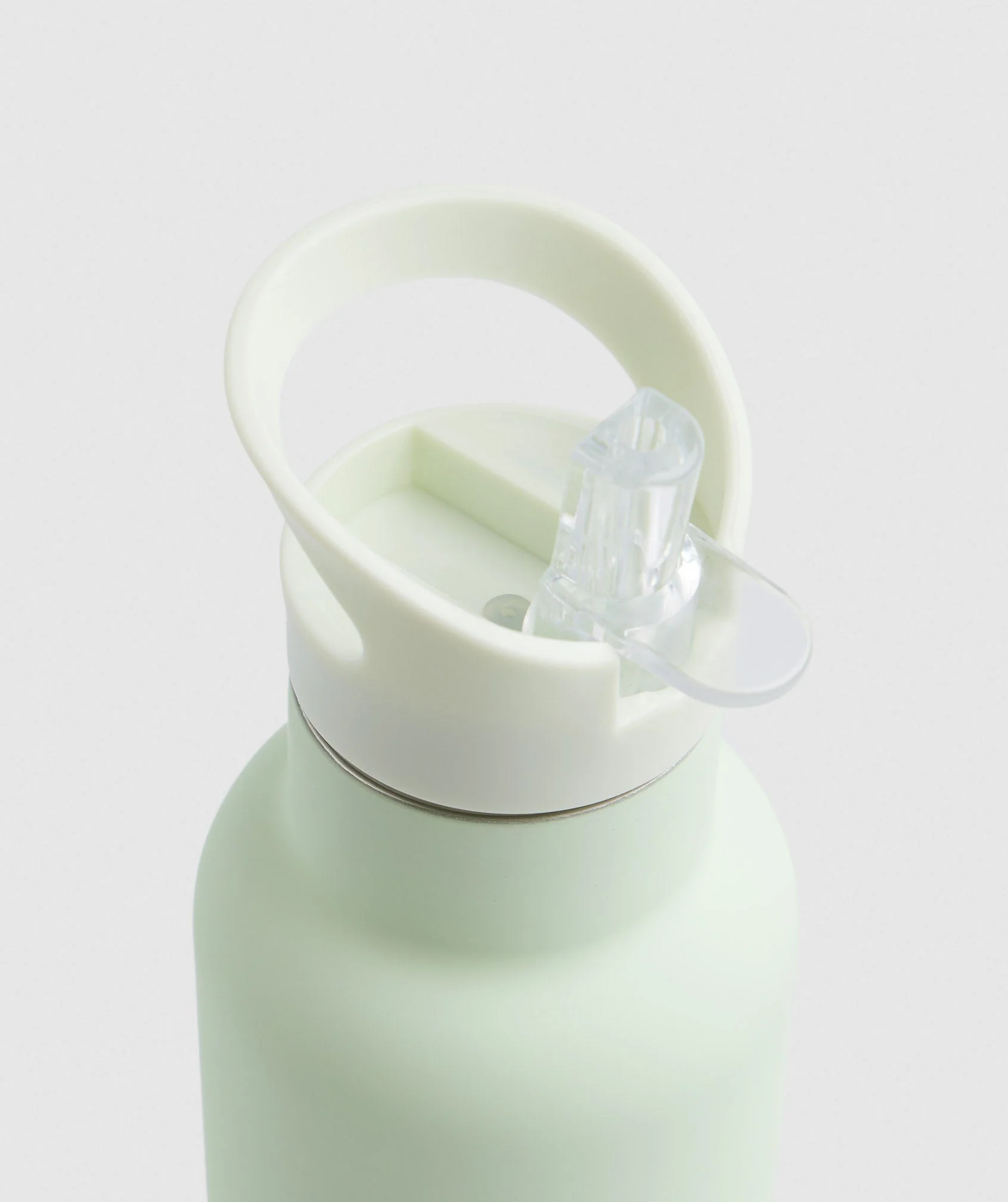 Gymshark Flip Straw Water Bottle - Cucumber Green - Image 2