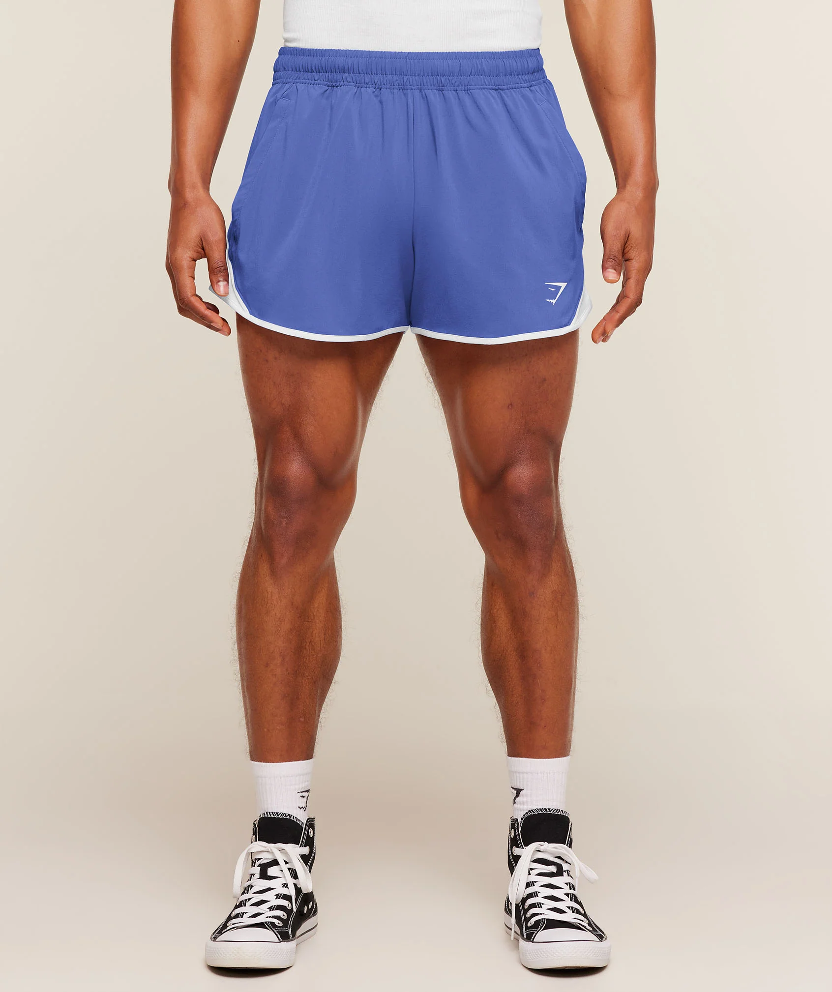 Gymshark Accent Conditioning Shorts - Force Blue