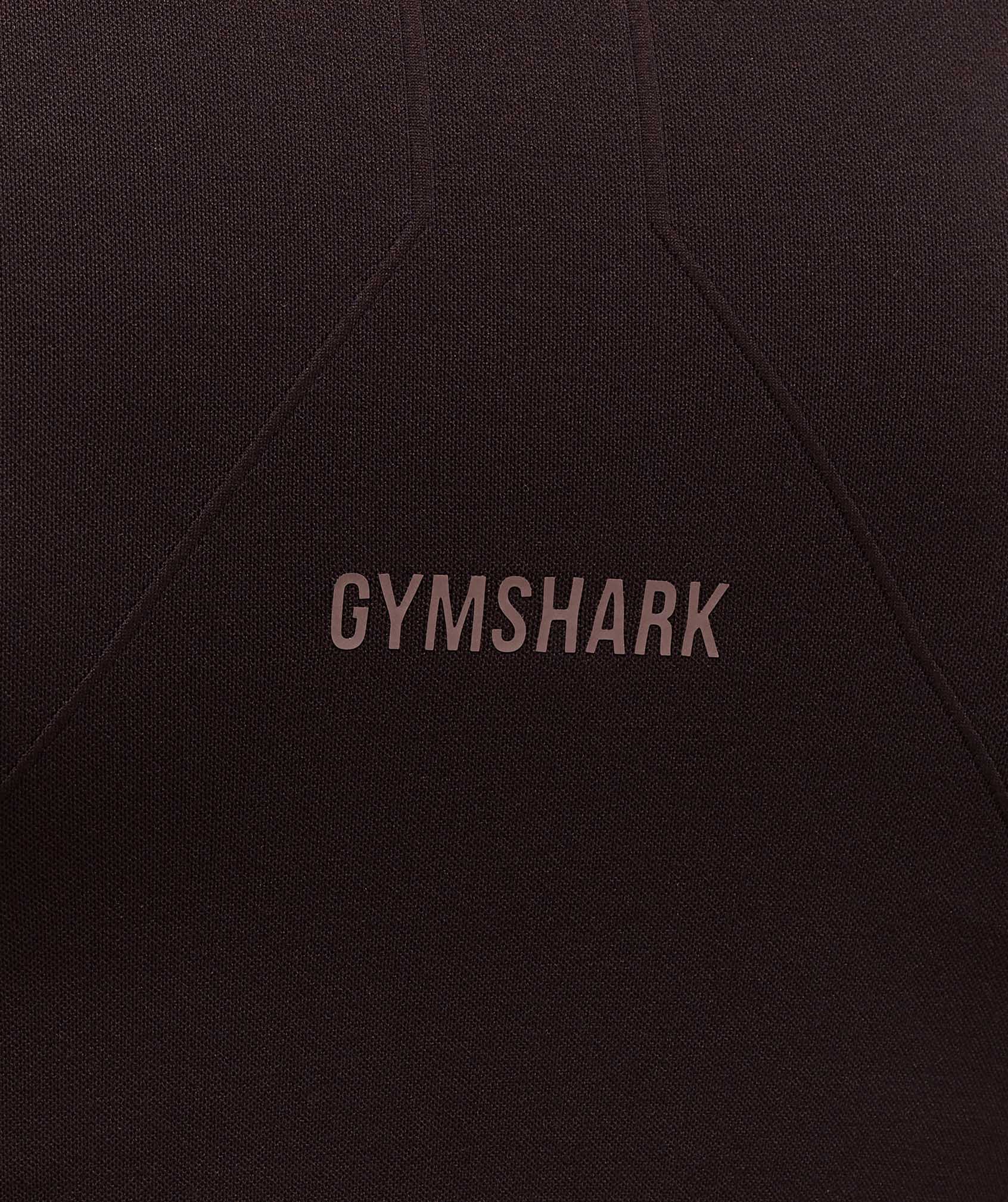 Gymshark Activate Long Sleeve Crop Top - Plum Brown - Image 5