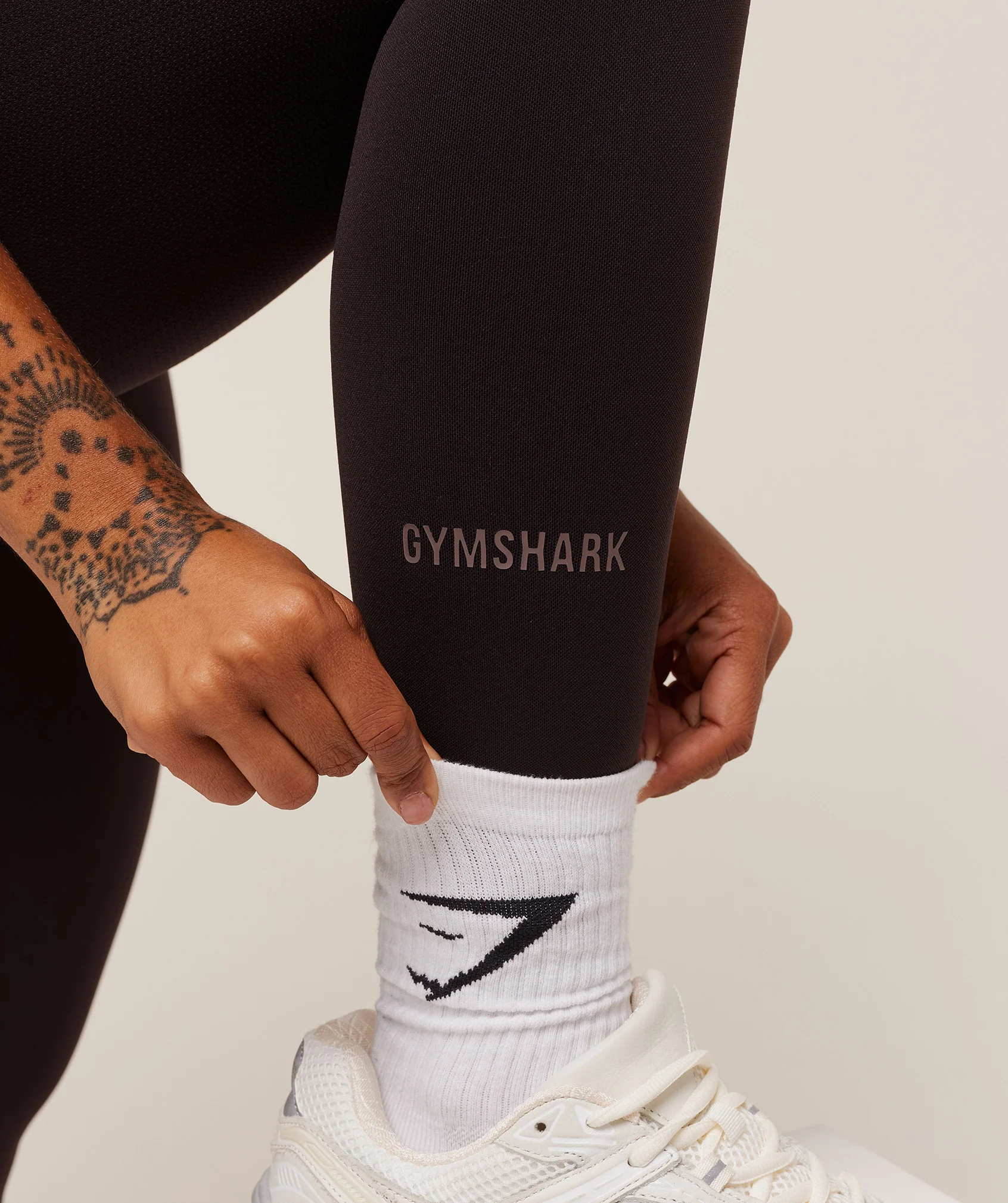 Gymshark Activate Seamless Leggings - Plum Brown - Image 6