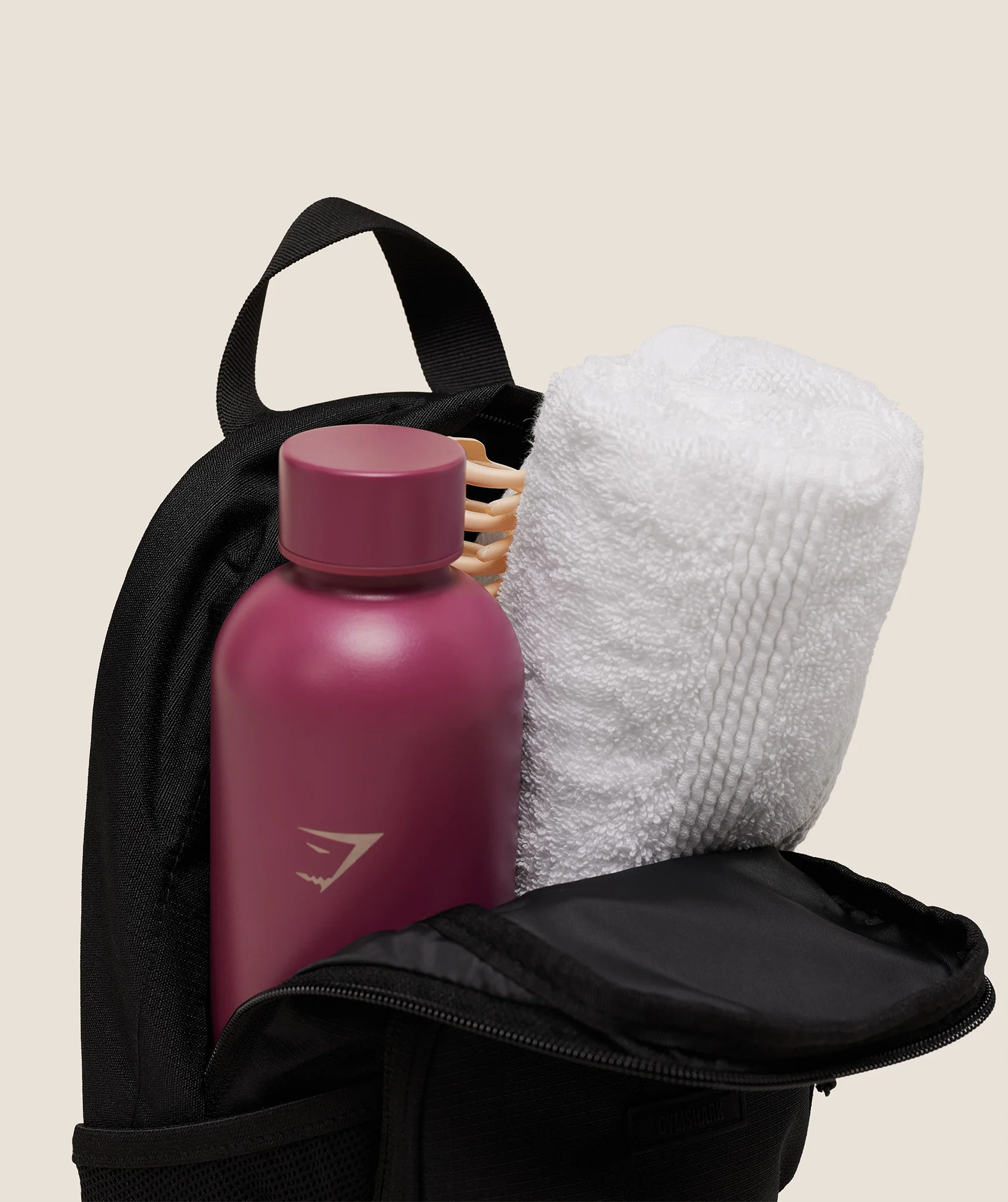 Gymshark Active Mini Backpack - Black - Image 3