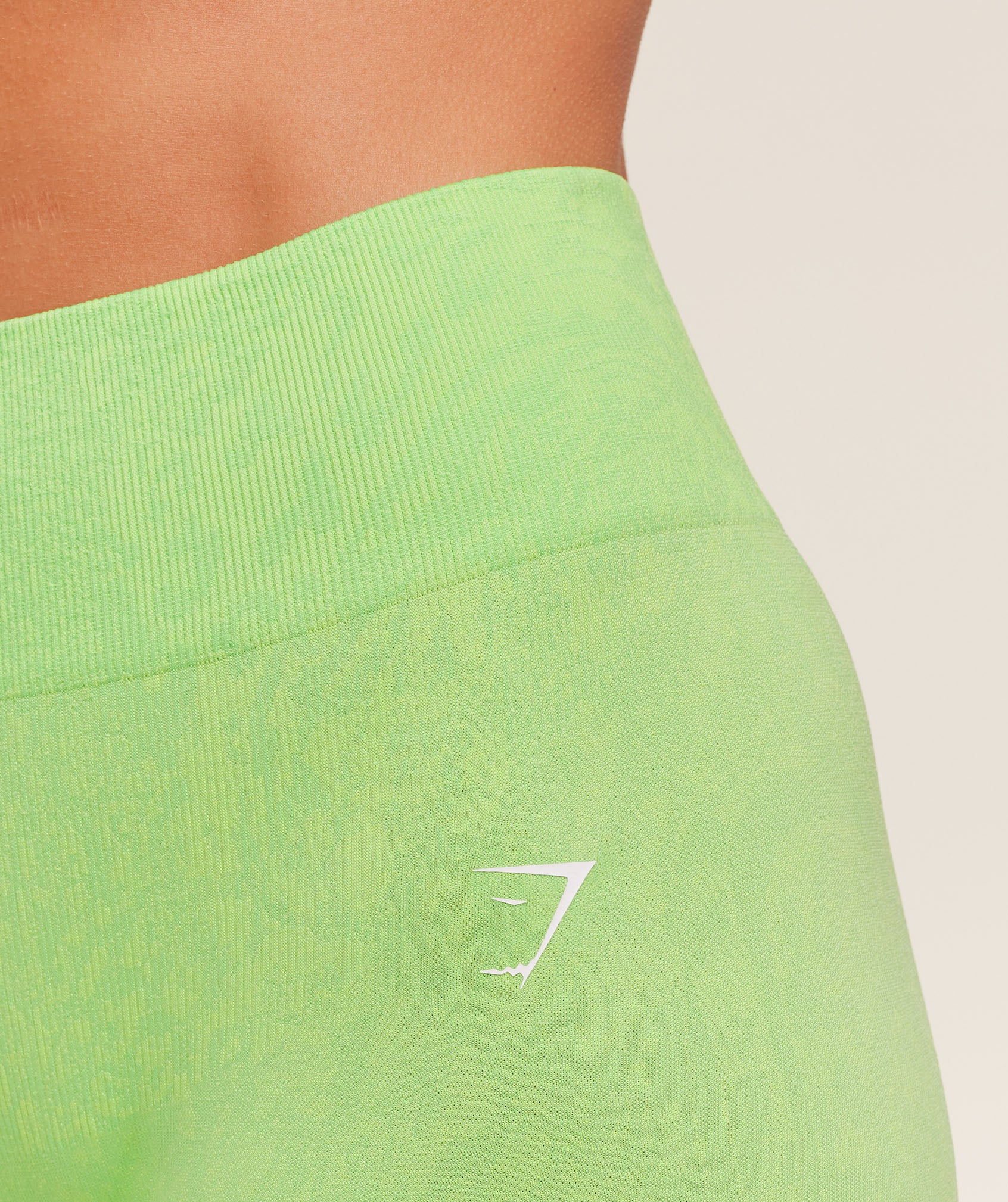 Gymshark Adapt Animal X Whitney Leggings - Energy Gelato Green / Sorbet Yellow - Image 7
