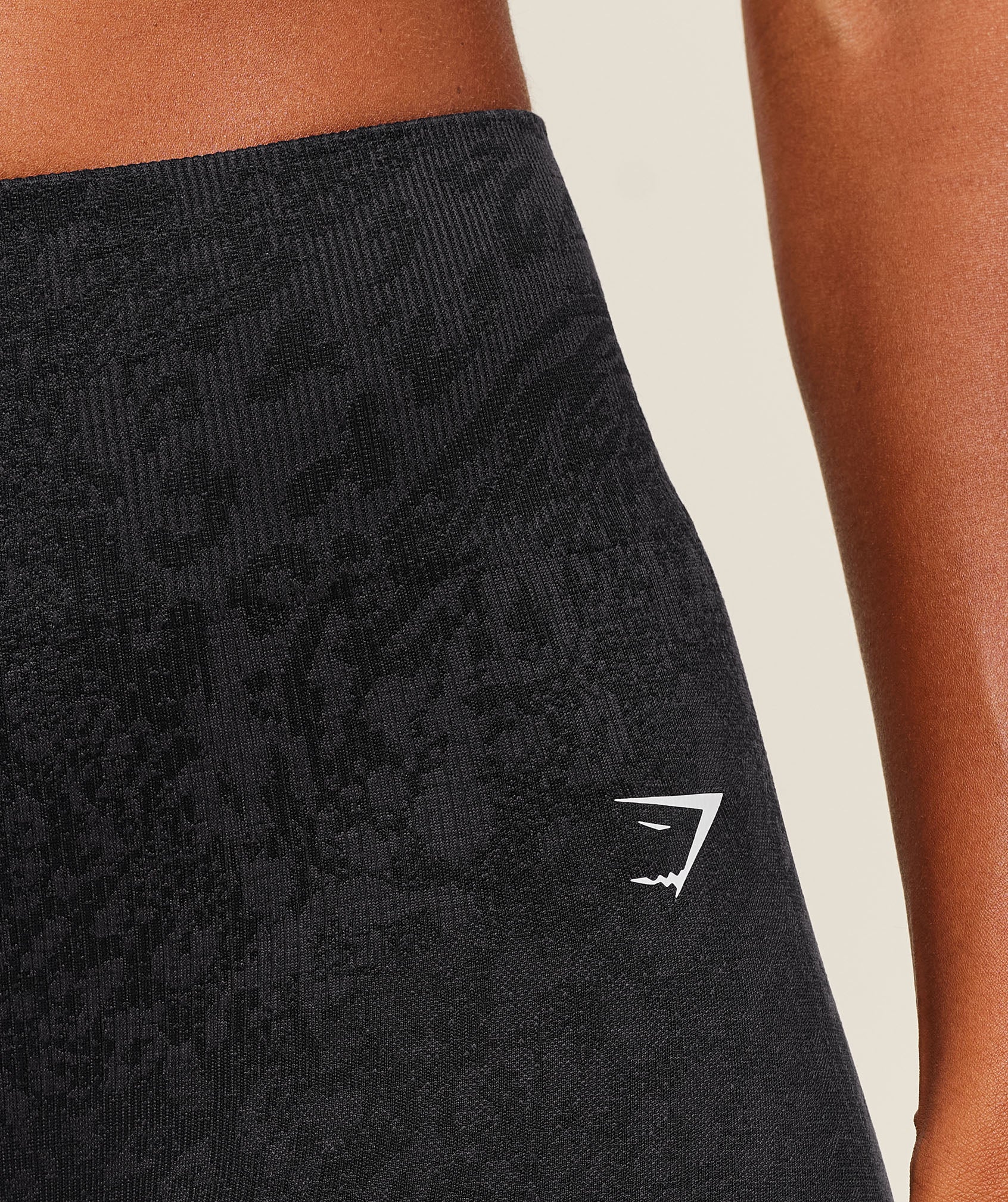 Gymshark Adapt Animal X Whitney Leggings - Black /  Asphalt Grey - Image 7