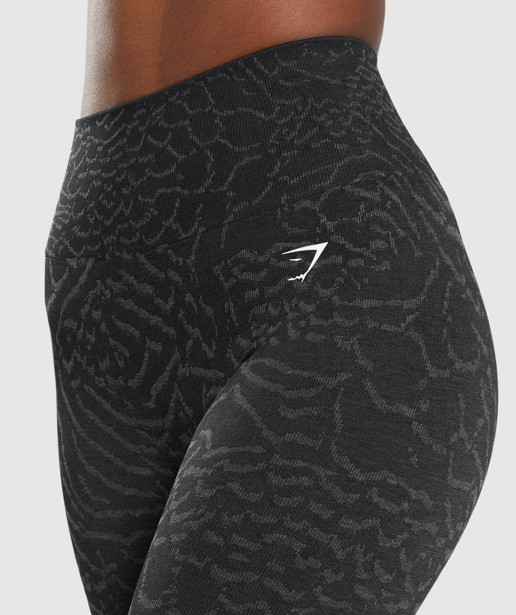 Gymshark Adapt Animal Seamless Leggings - Black - Image 6