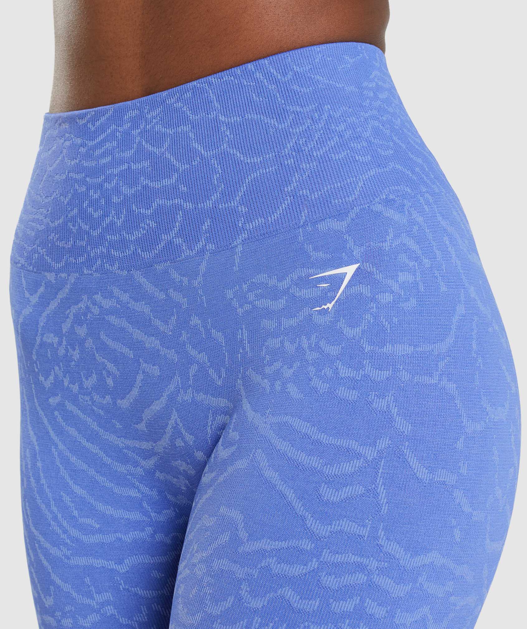 Gymshark Adapt Animal Seamless Leggings - Court Blue - Image 6