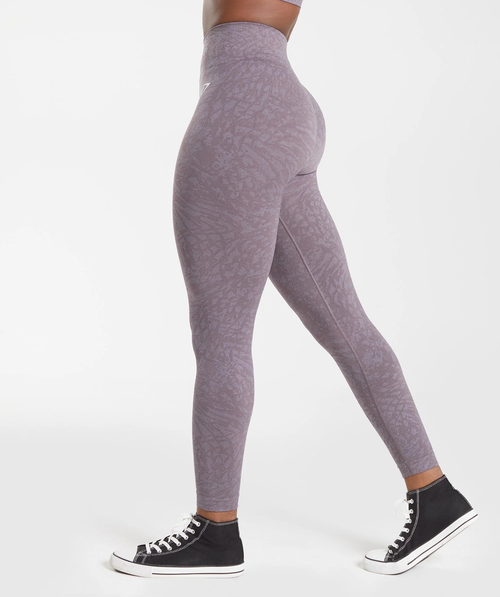 Gymshark Adapt Animal Seamless Leggings - Wild | Musk Lilac - Image 3