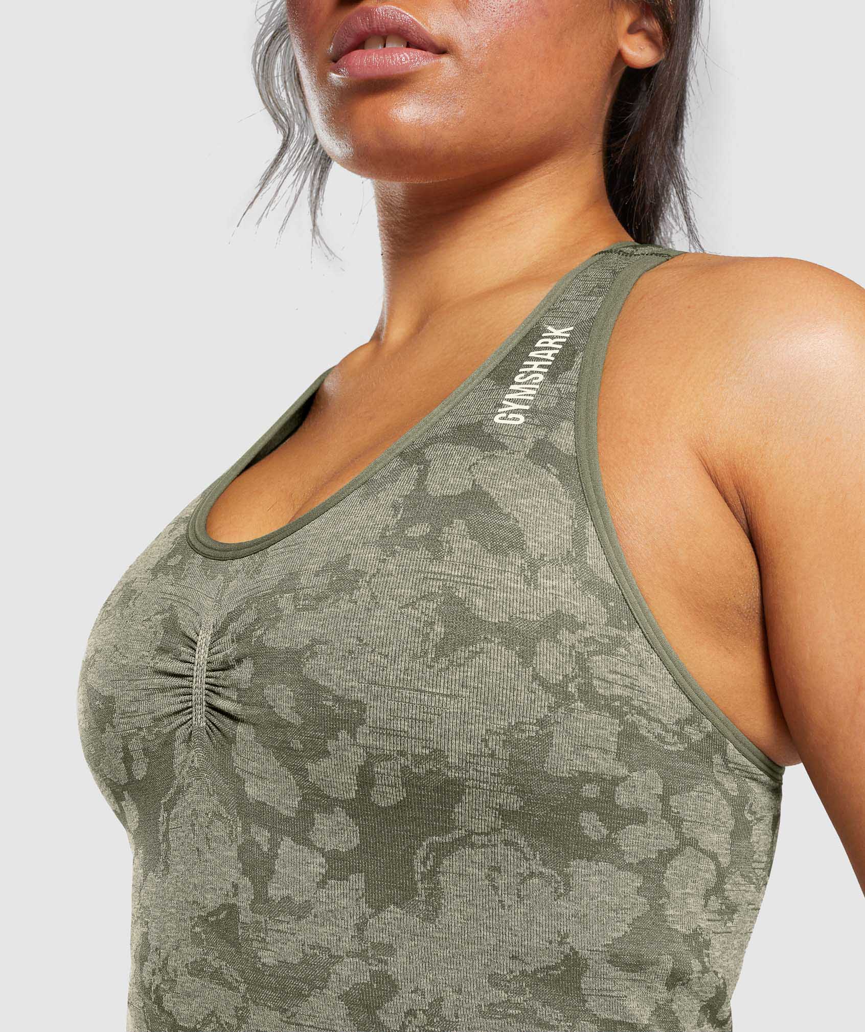 Gymshark Adapt Camo Seamless All In One - Green - Image 5