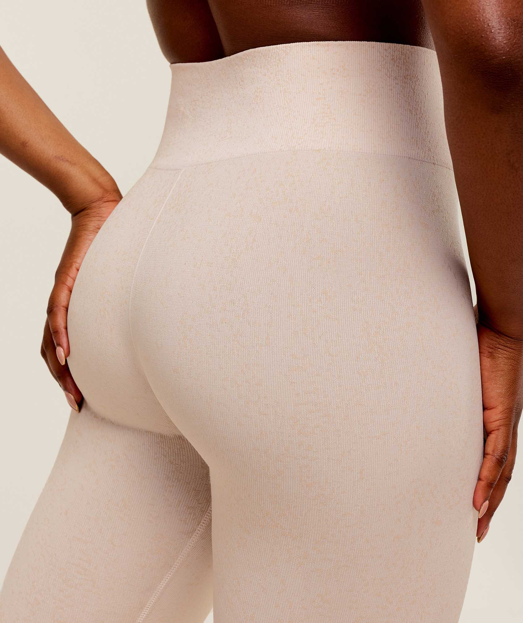 Gymshark Adapt Fleck x Whitney Leggings - Mineral | Coconut White - Image 5