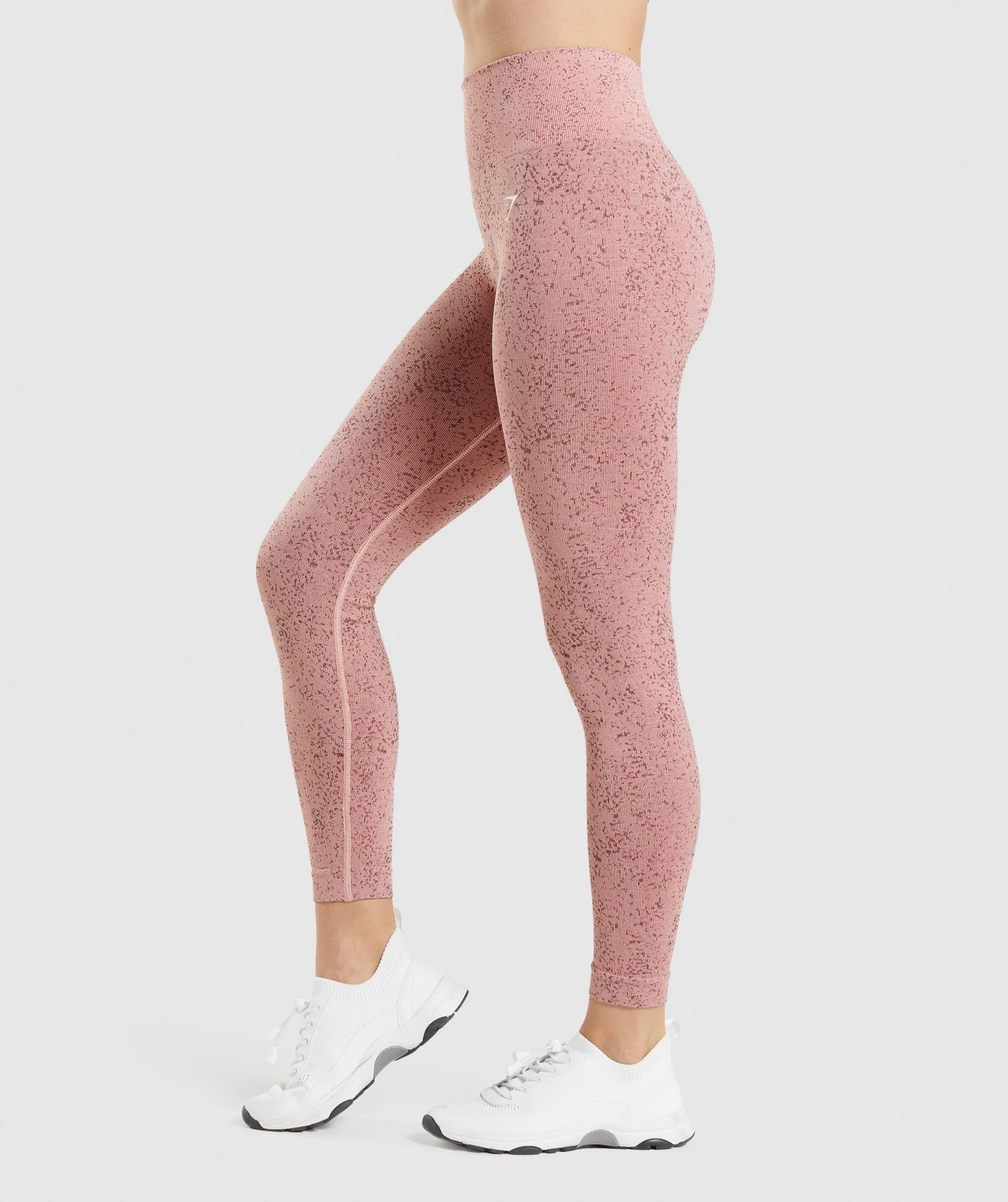 Gymshark Adapt Fleck x Whitney Leggings - Mineral | Paige Pink - Image 3