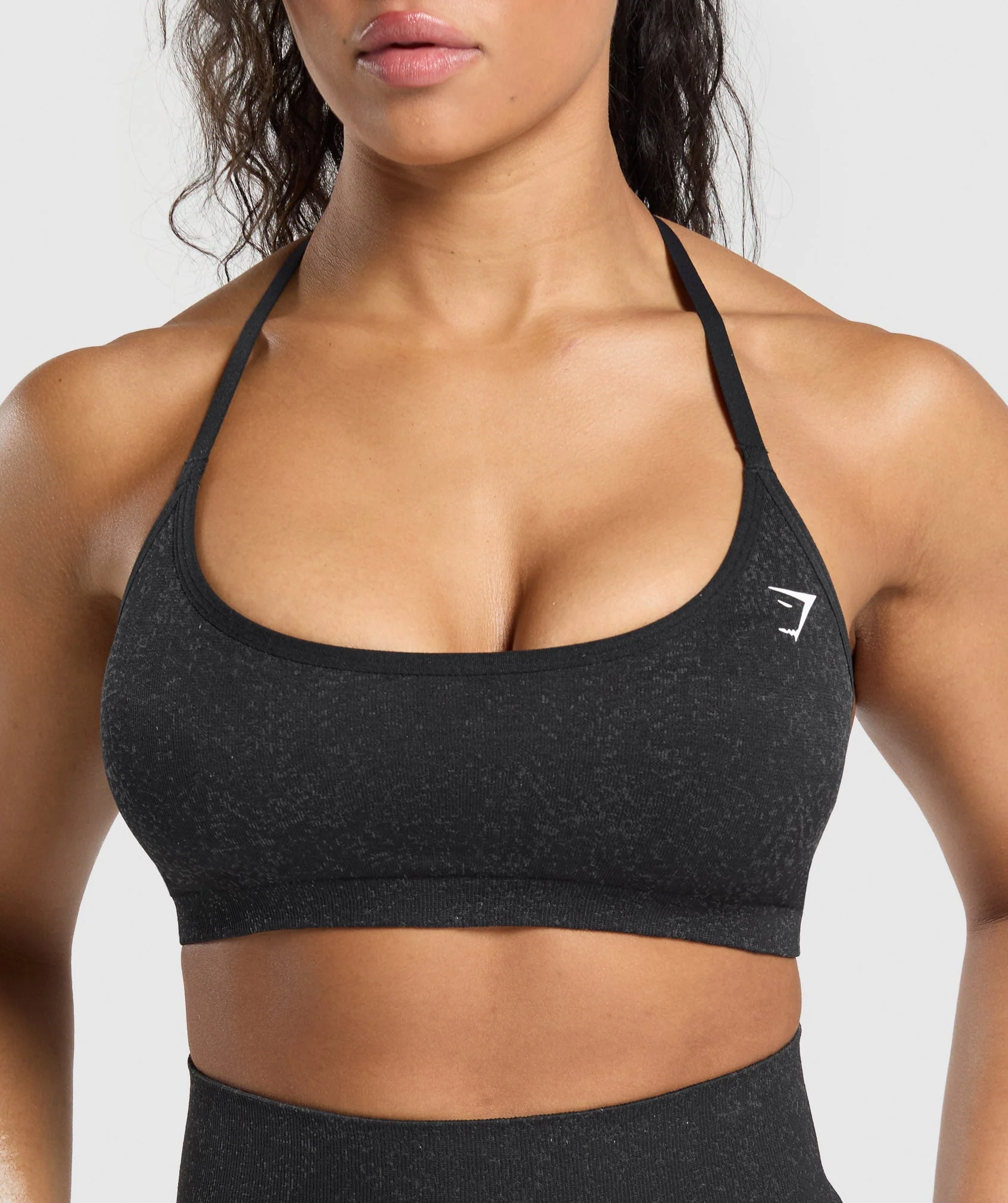 Gymshark Adapt Fleck T-Back Bra - Black - Image 7