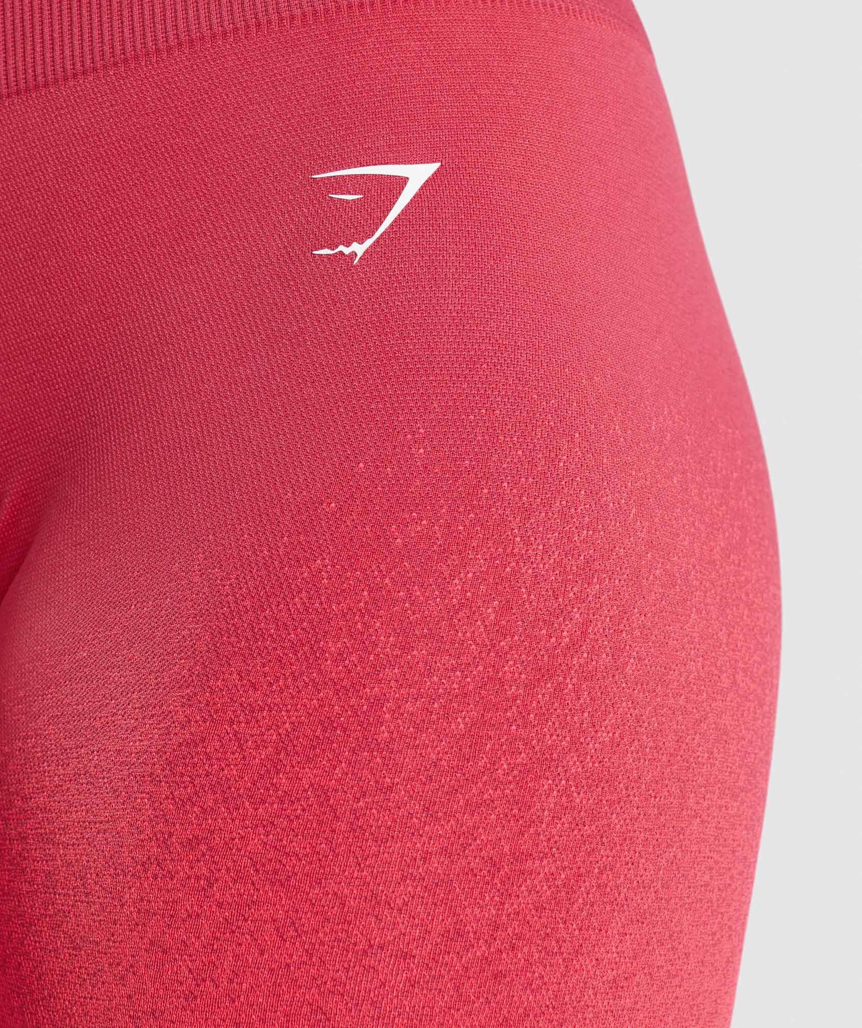 Gymshark Adapt Ombre Seamless Cycling Shorts - Pink/Red - Image 6