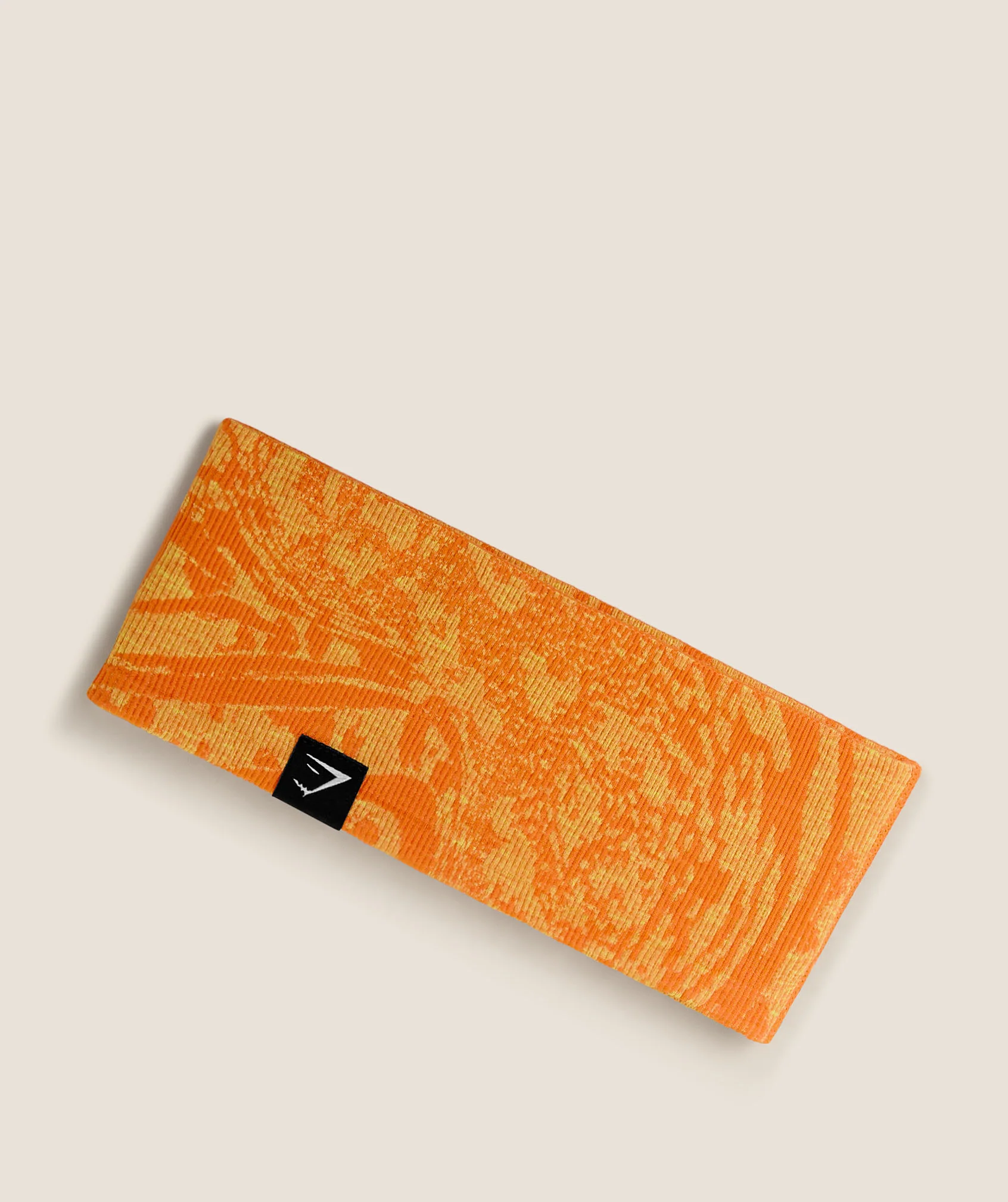 Gymshark Adapt Seamless Headband - GS Dayglow Peach/GS Sorbet Yellow - Image 2
