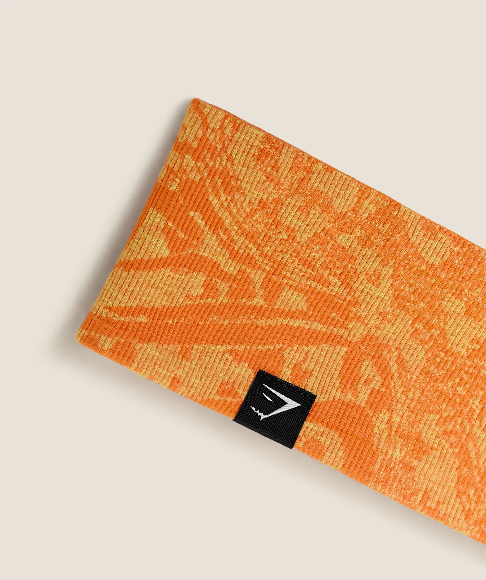 Gymshark Adapt Seamless Headband - GS Dayglow Peach/GS Sorbet Yellow - Image 3