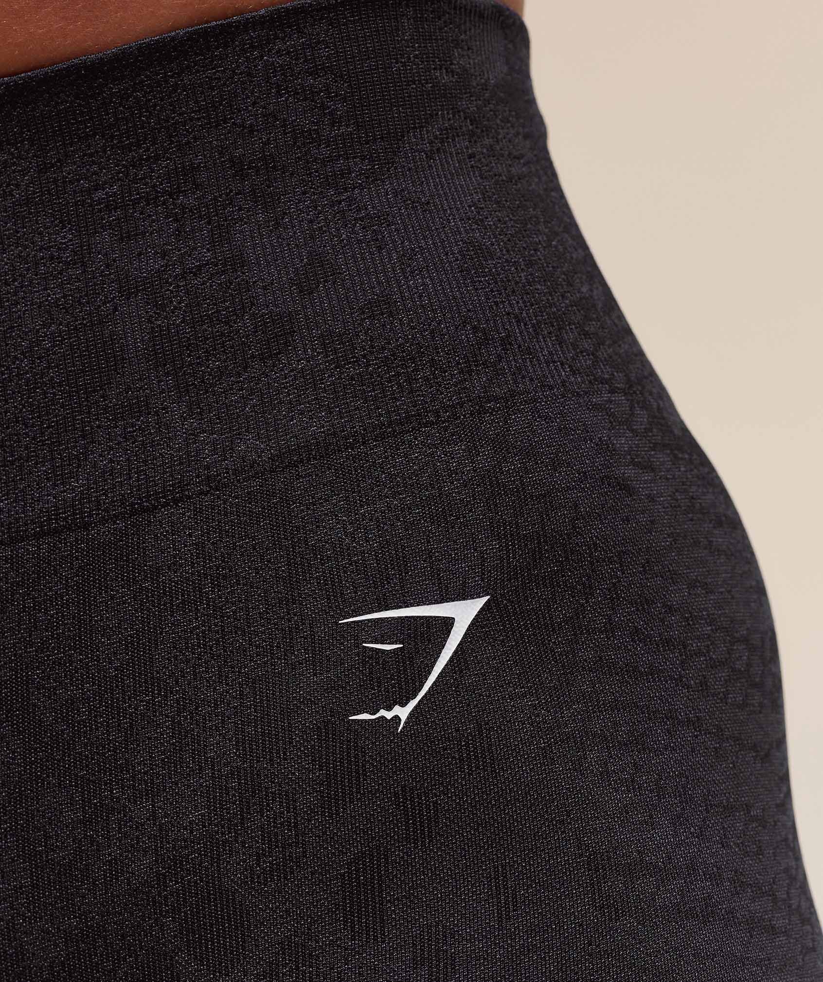 Gymshark Adapt Animal X Whitney Seamless Leggings - Asphalt Grey/Black - Image 7