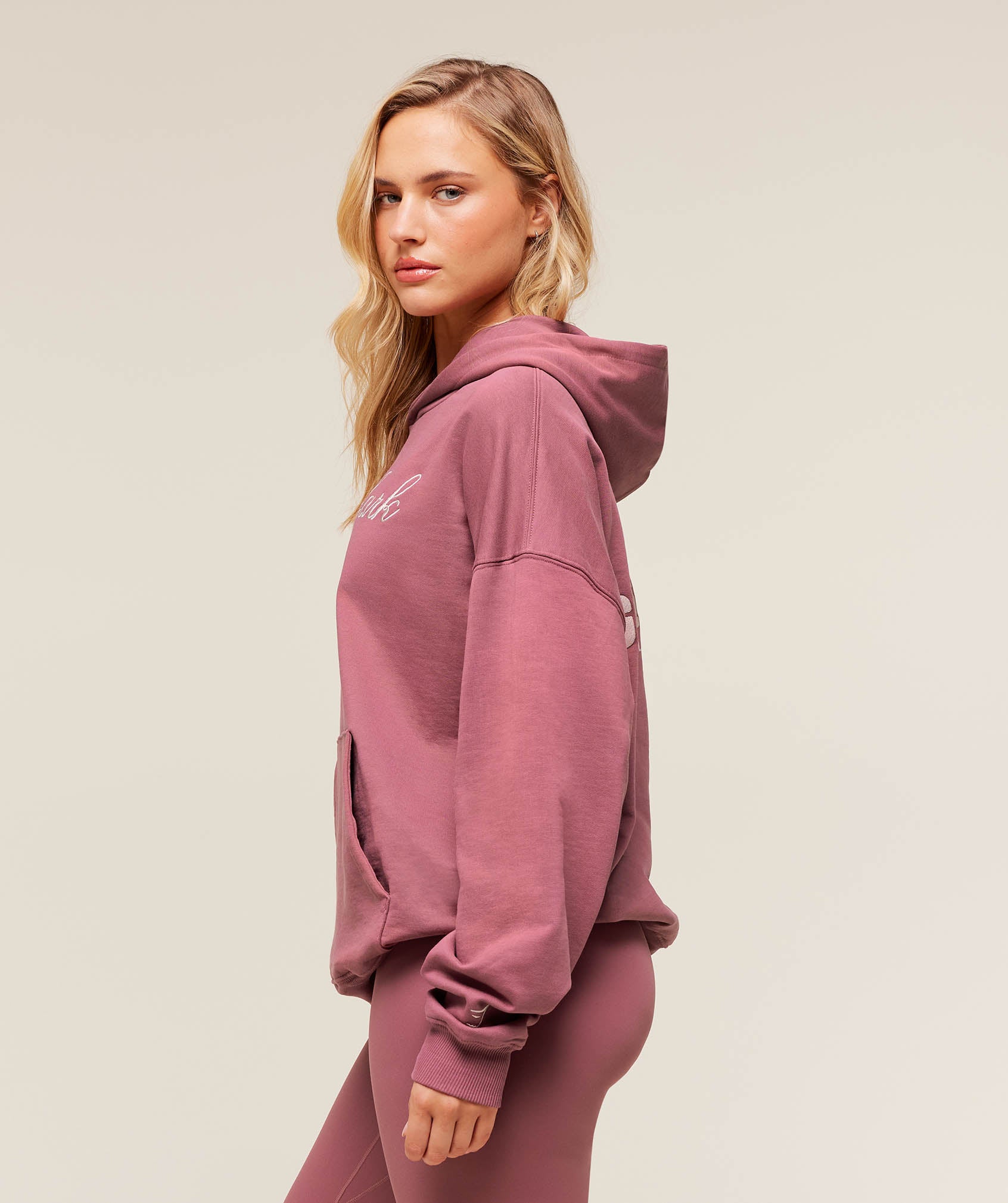 Gymshark All Seasons Graphic Hoodie - Reset Pink - Image 3