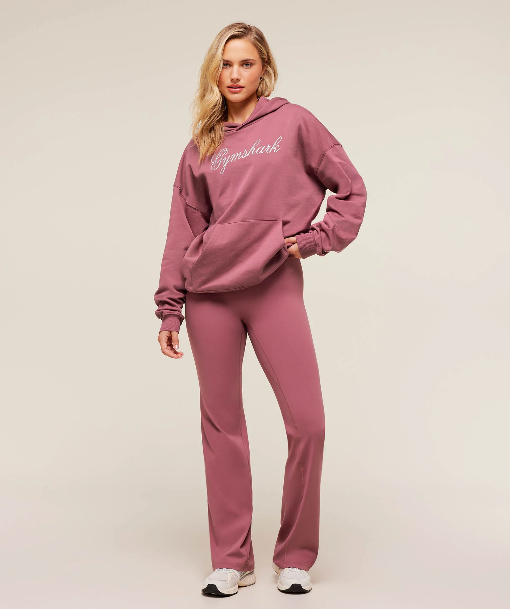 Gymshark All Seasons Graphic Hoodie - Reset Pink - Image 4